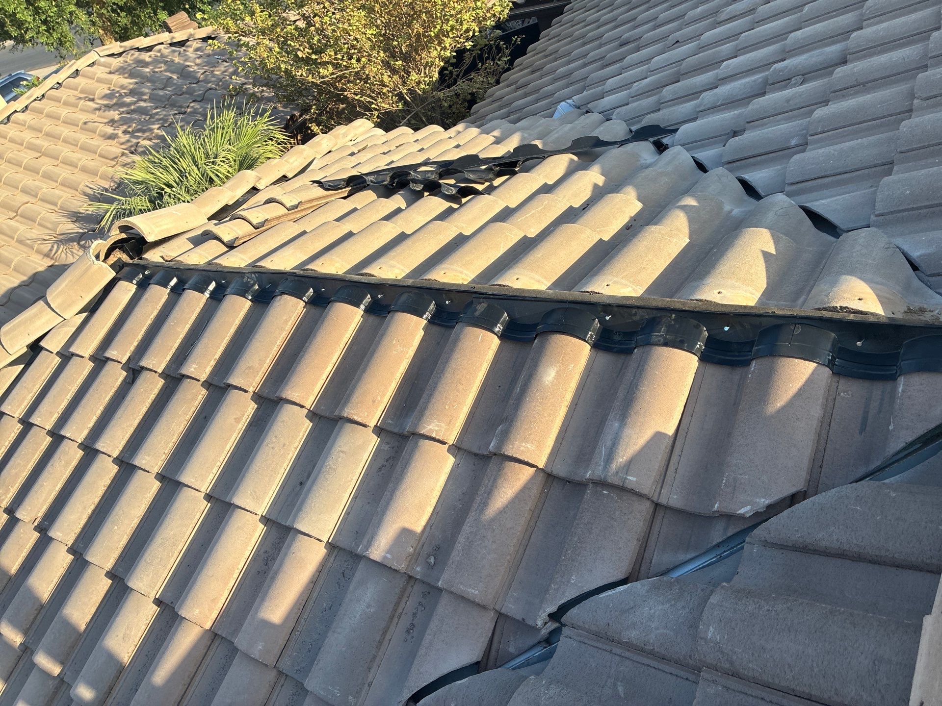 Tile Reset using Concrete Tiles in Chandler AZ by Weather-Tite Roofing