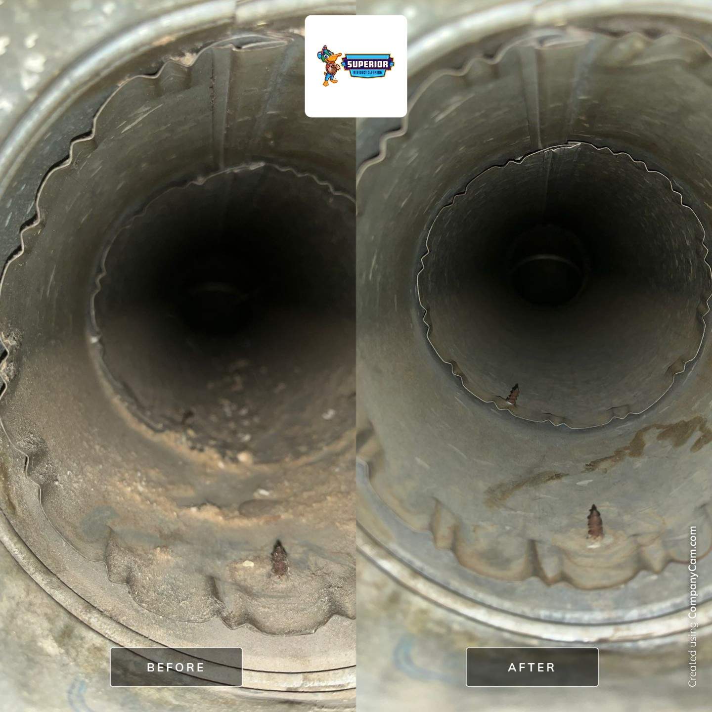 Air Duct Cleaning With a Vacuum Truck in Cranberry Twp, PA by Superior Air Duct Cleaning