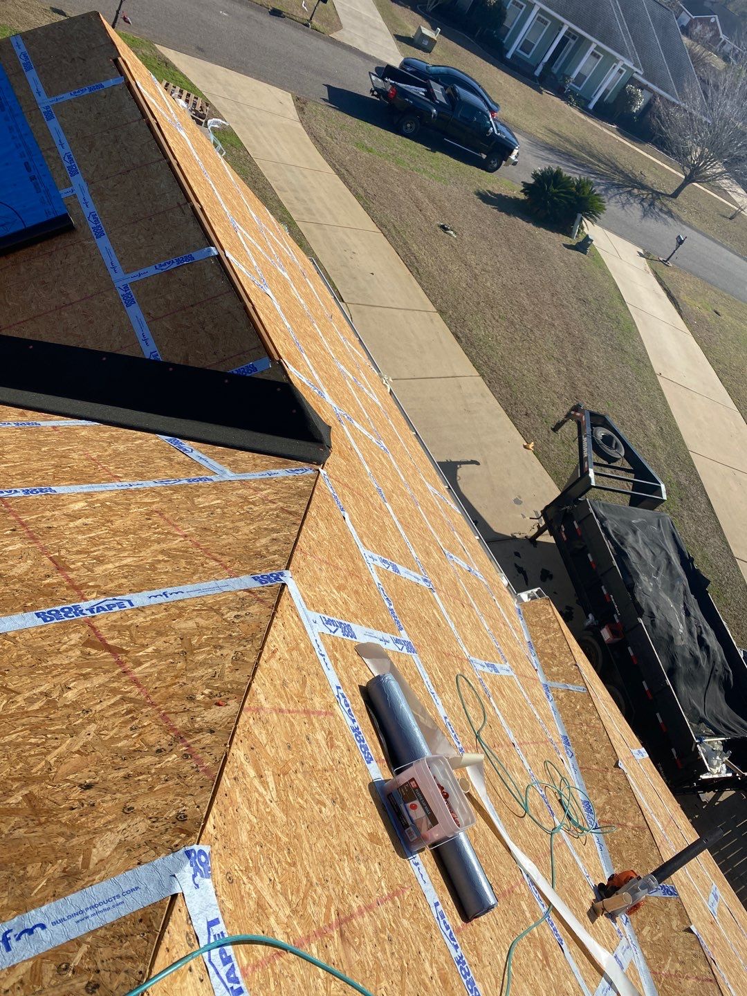 Residential Roofing Installation using Roof Replacement by American Roofing & Construction LLC