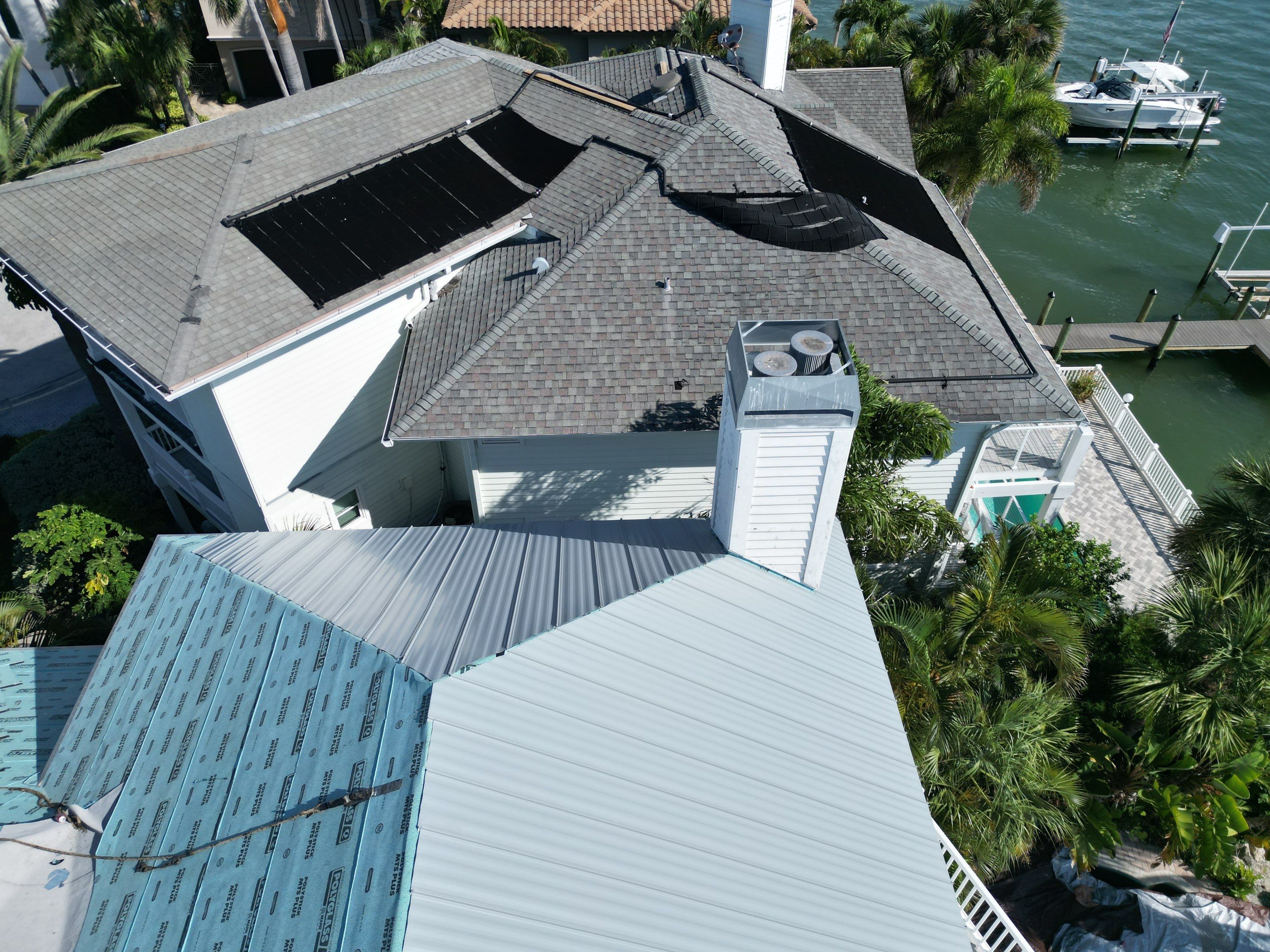 Dove Gray Standing Seam by Reimagine Roofing
