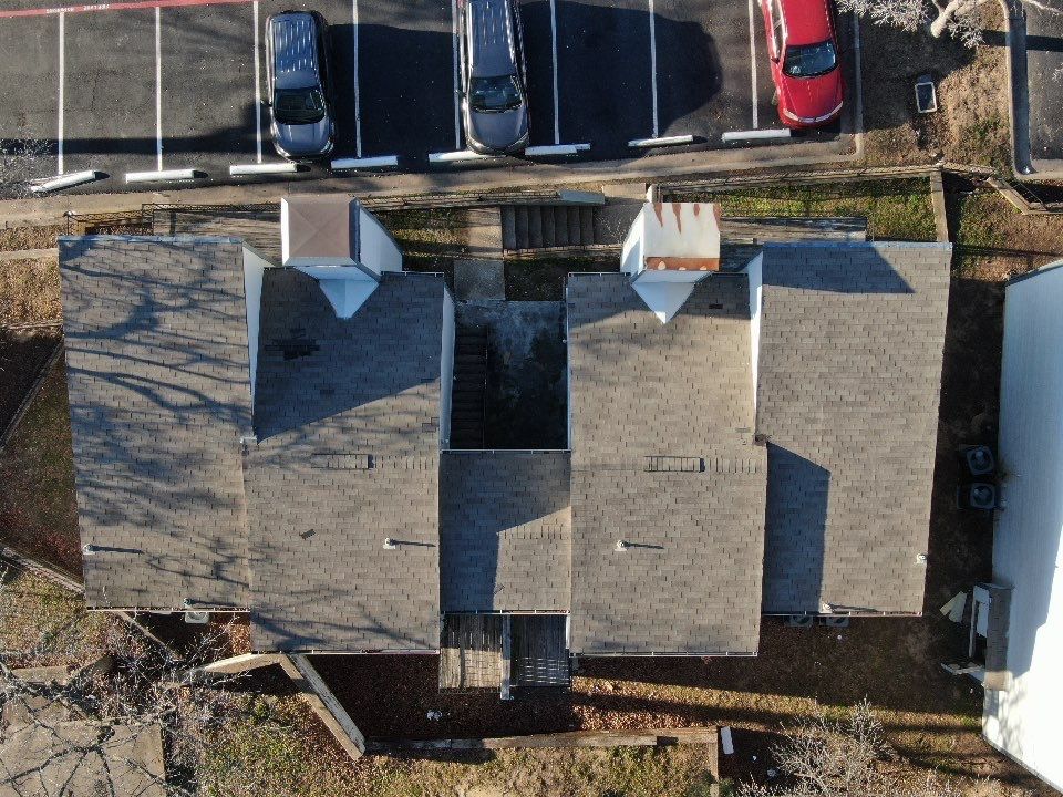 Apartment Roofing Repairs using Certainteed xt25 by Becker Roofing and Exteriors
