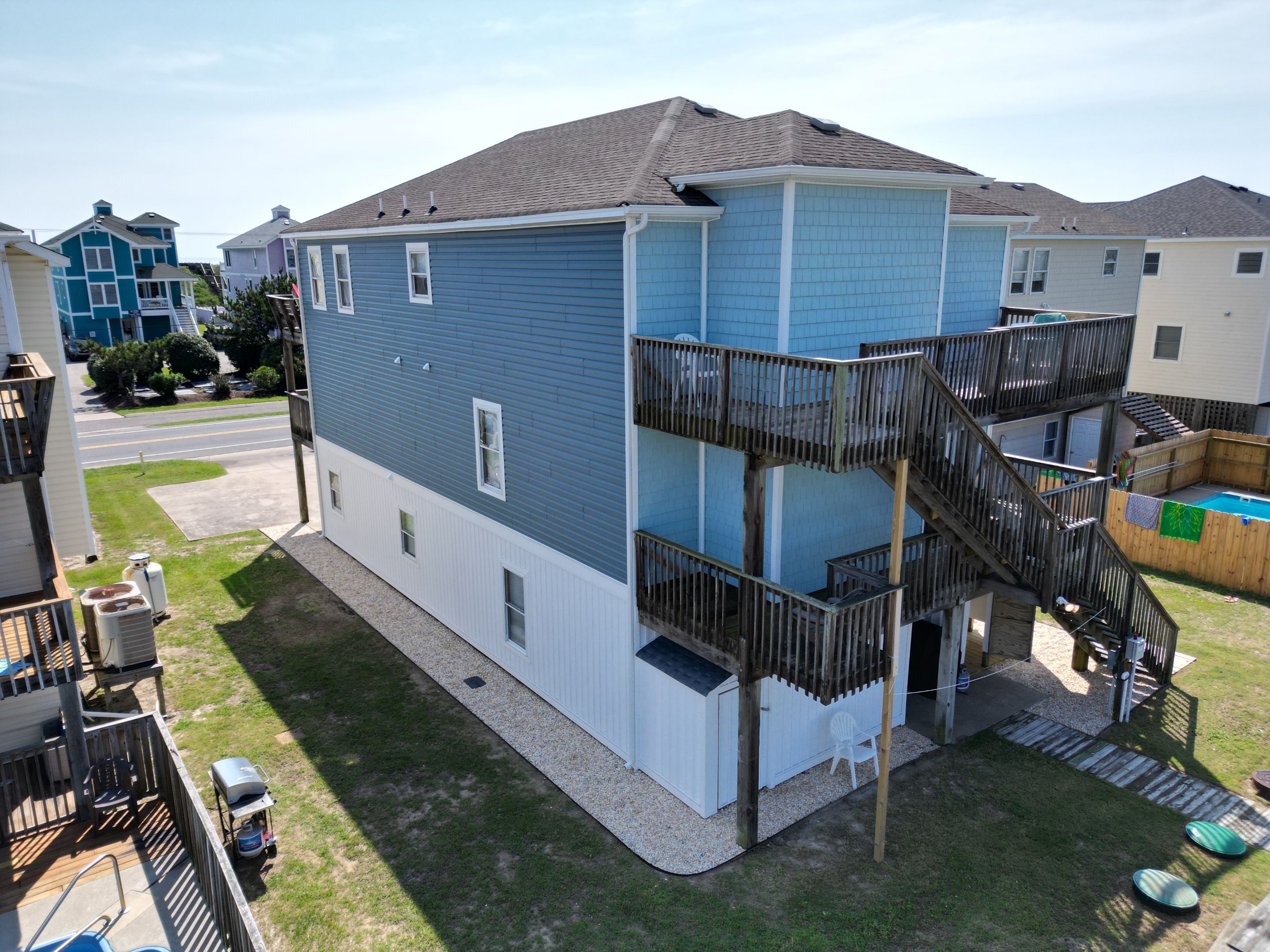 From Bland to Blue by Gallop Roofing & Remodeling, Inc.