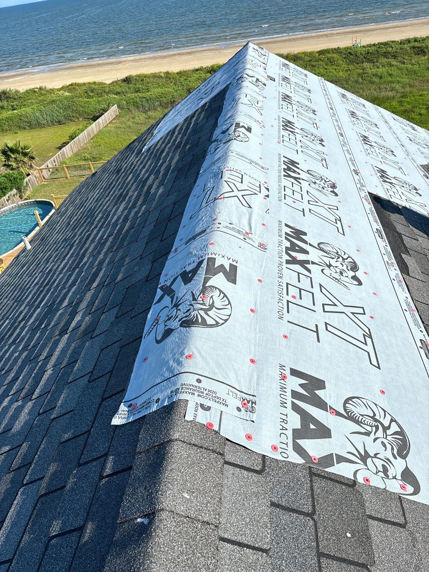 Residential Roofing Repair using Owen's Corning Duration (Lifetime) Shingles by Roof Repair Company