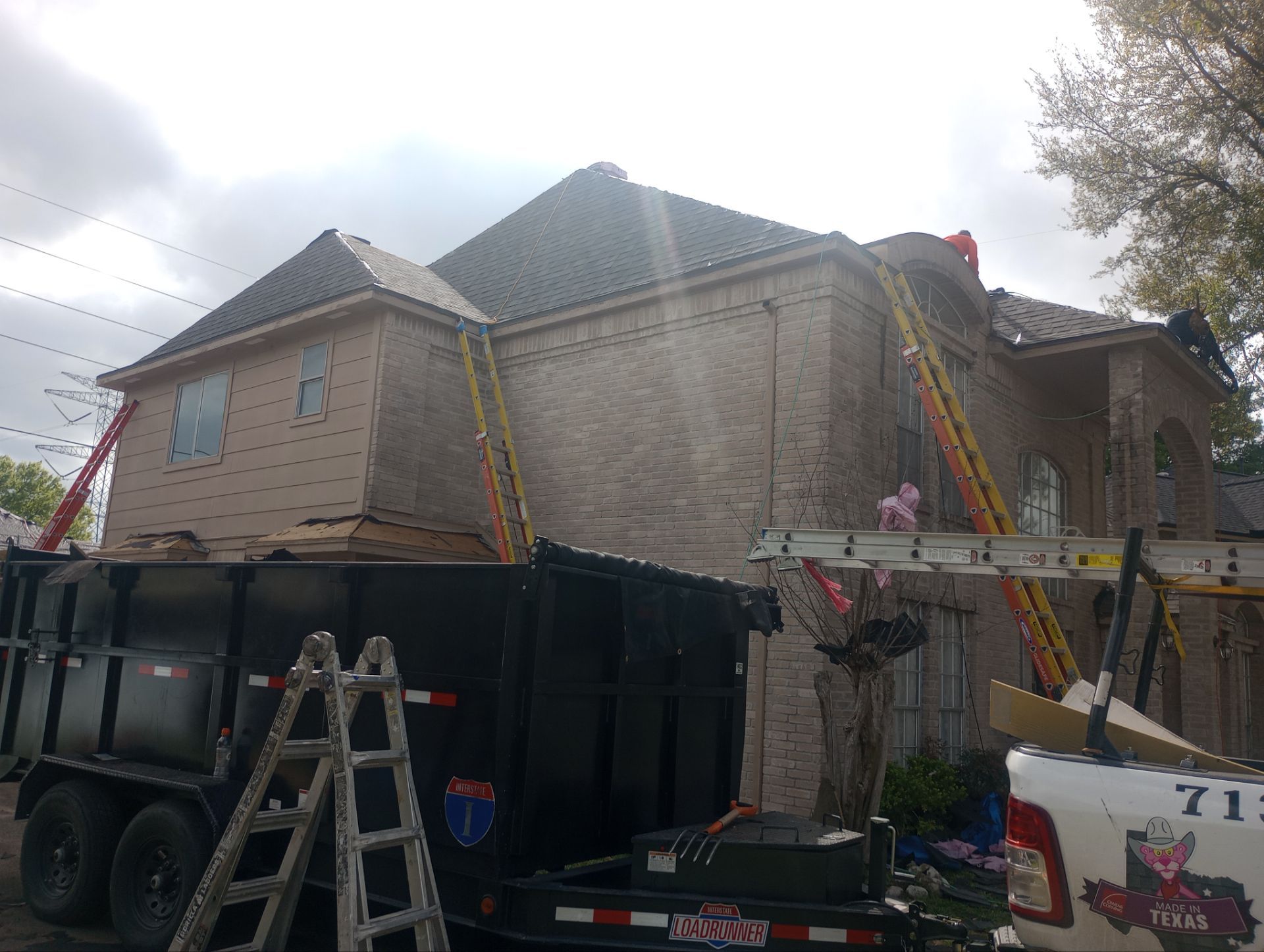 Residential Roofing Repair using Owen's Corning Duration (Lifetime) Shingles by Roof Repair Company