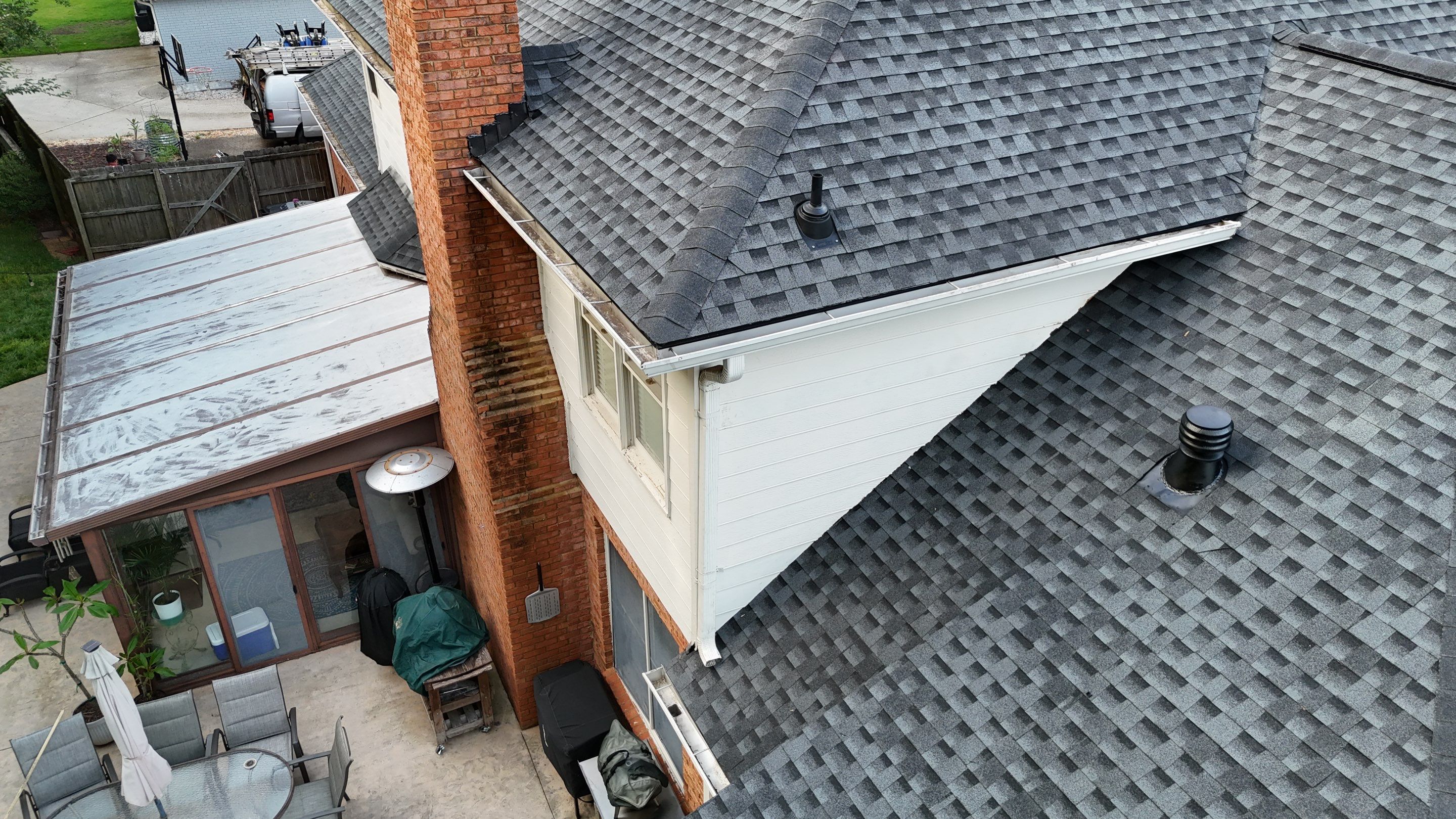 Roswell, GA Roof Replacement, GAF Timberline HDZ Charcoal Black by Reset Roofing