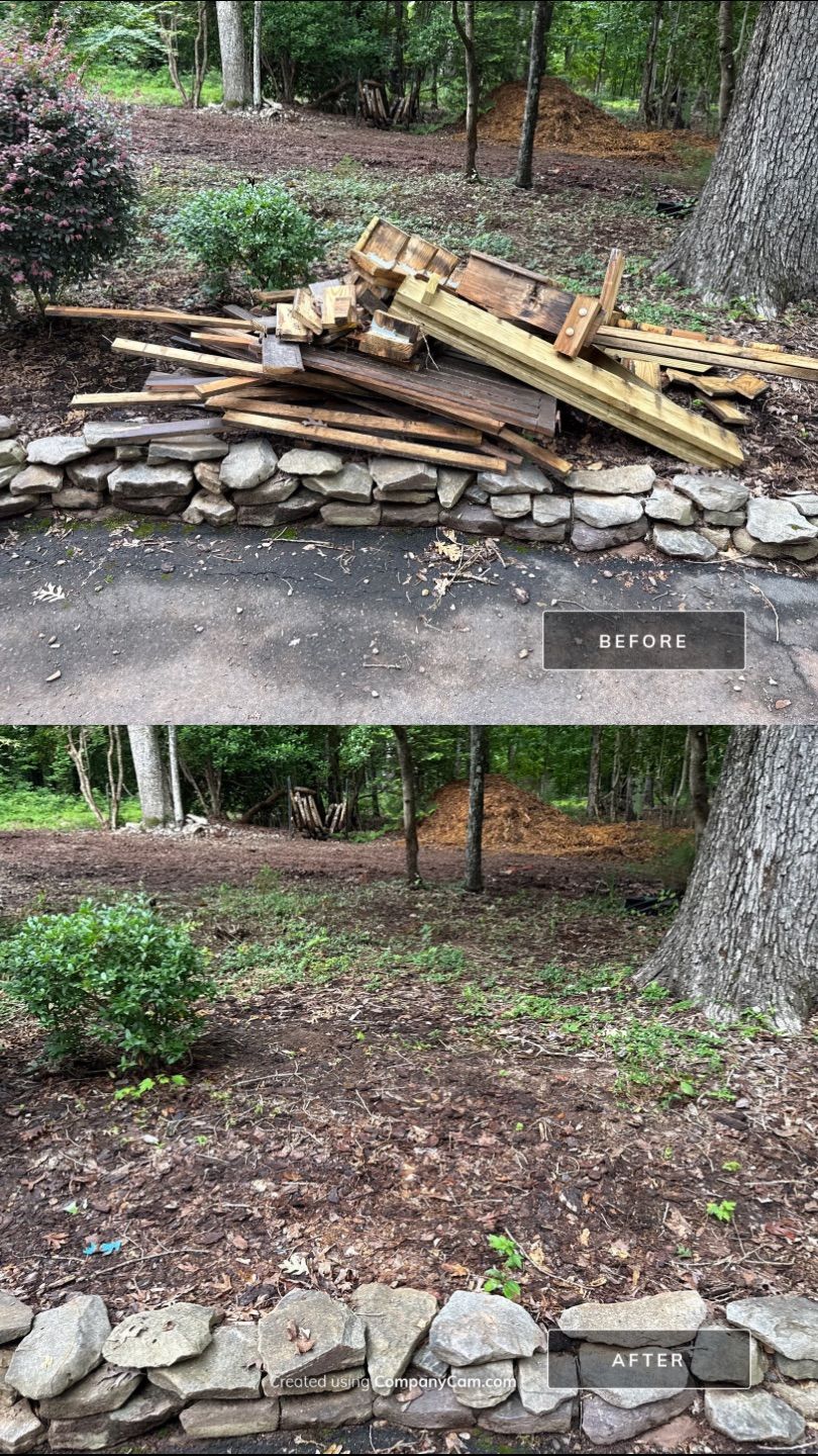 Project in Waxhaw by Badger Hauling