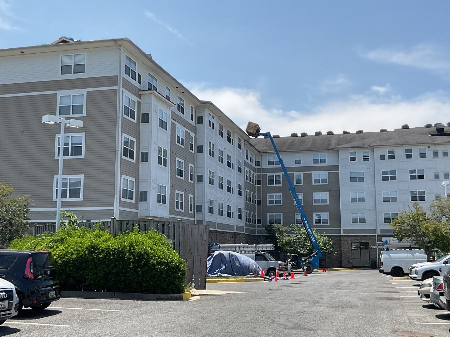 Multi-Family Commercial shingle roof by Alpha Design Services