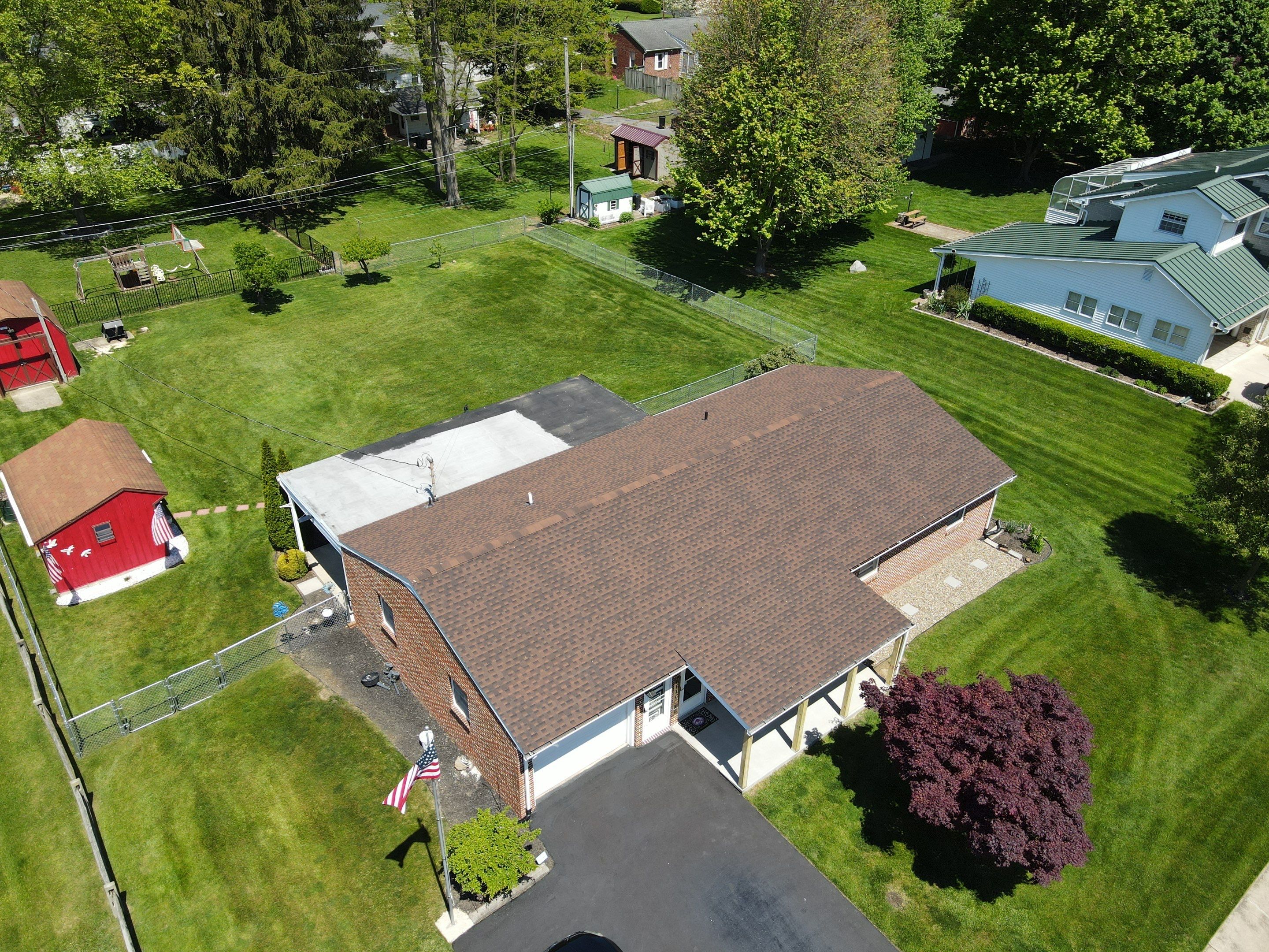 Gaf Hickory / Addition by Teflon Roofing