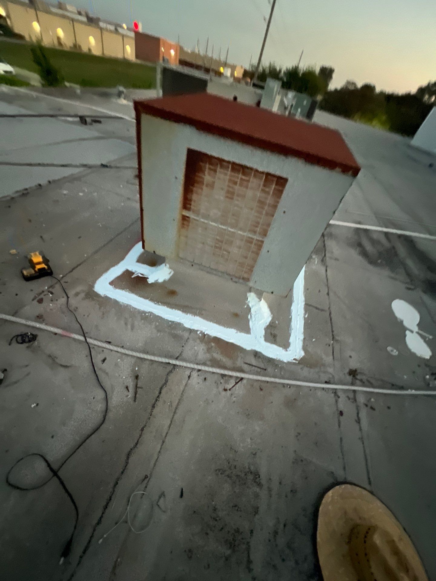 Commercial Roofing Repair using Customer requested products by Roof Repair Company