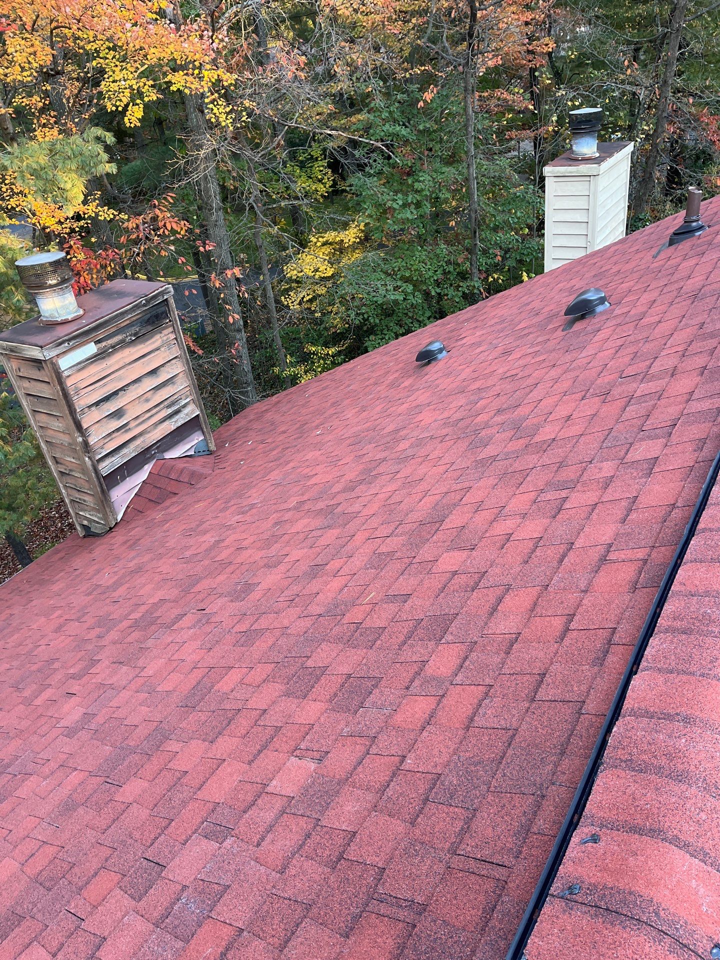 Reston: Residential Roof Replacement with CertainTeed Landmark Pro Designer Shingles in Max Def Red Oak by RM Banning, Inc.