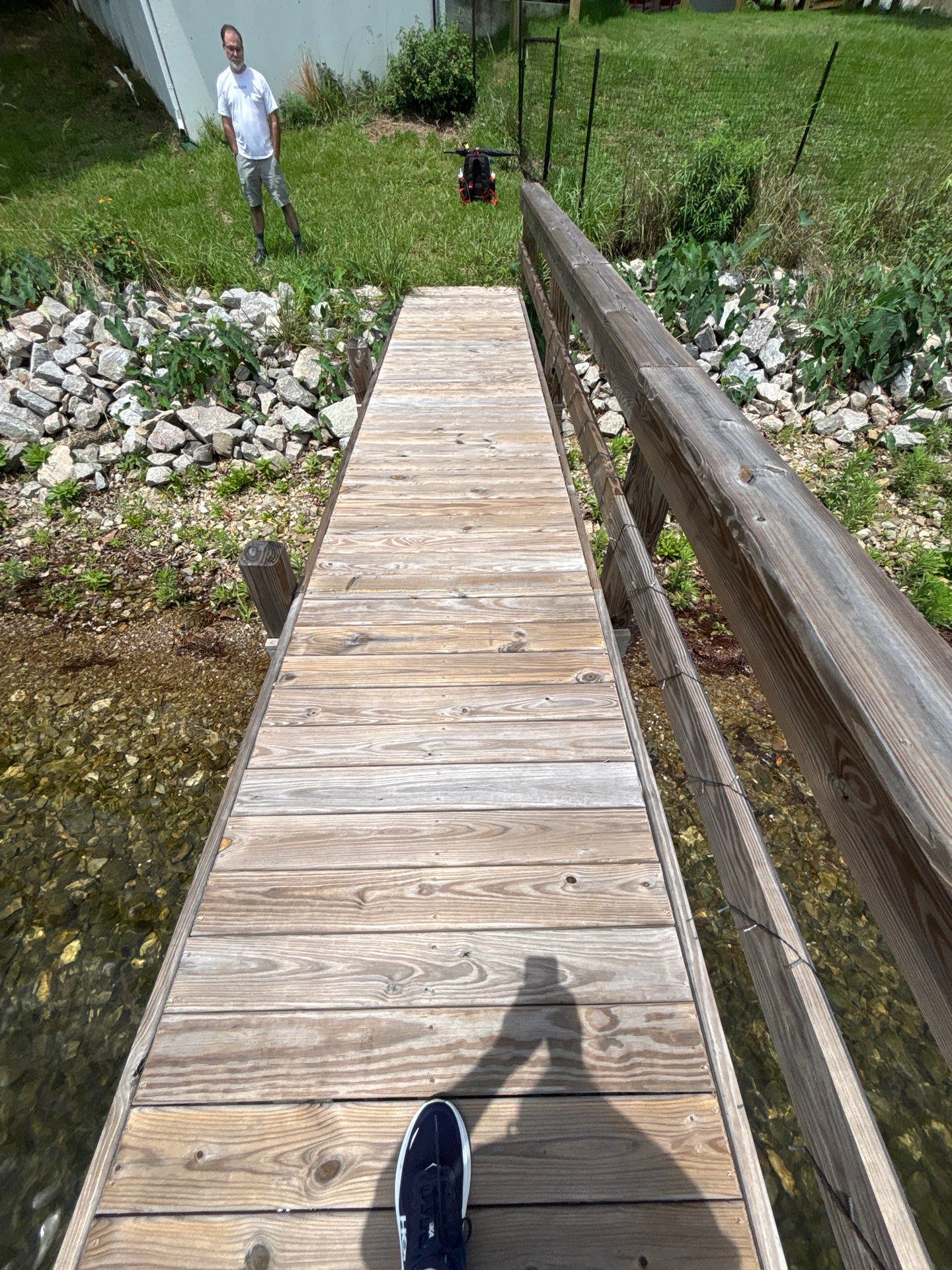 Dock using Wood Sealant by DuraSeal