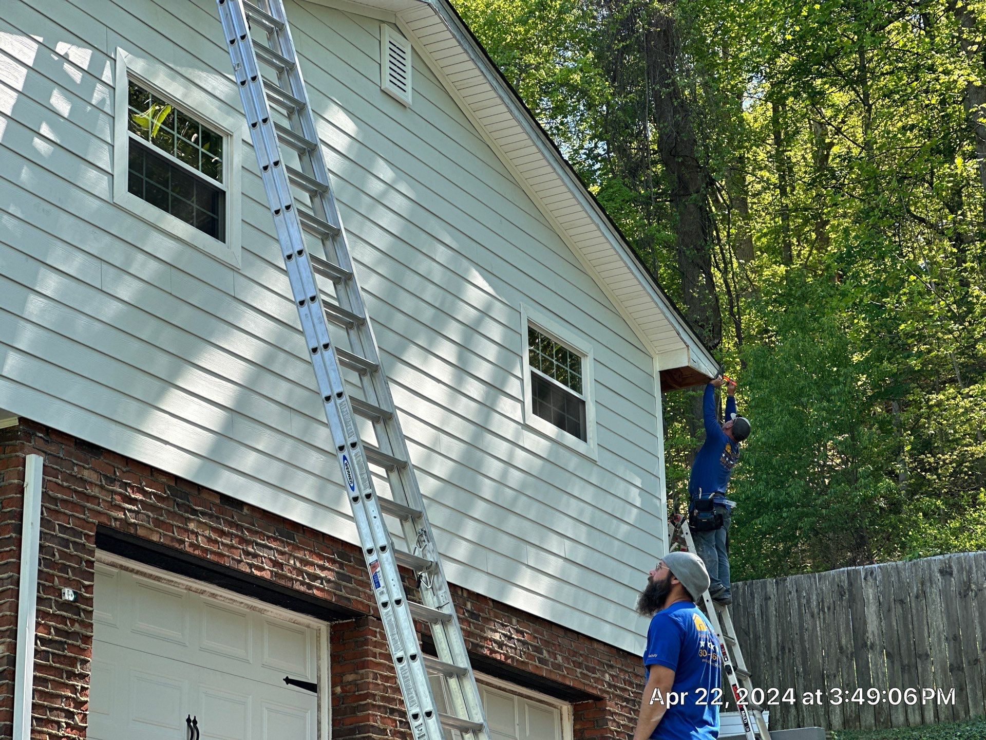 Siding Installation using James Hardie by Fahey Roofing + Contracting
