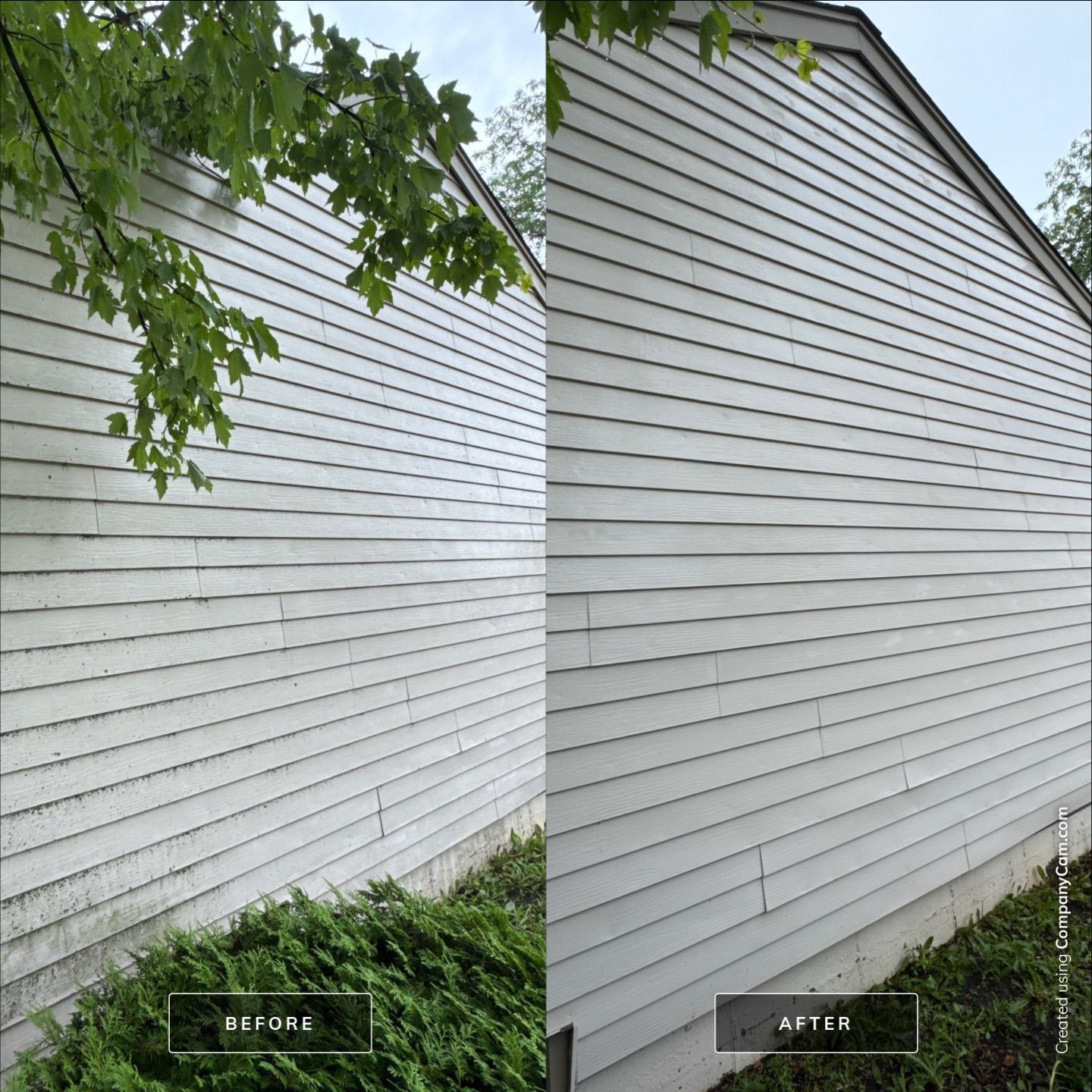 Project in Roselle by Simmons Power & Soft Washing