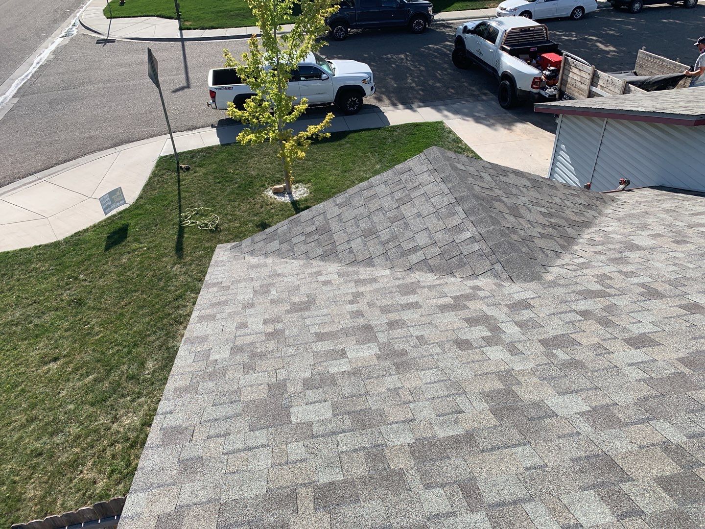 Nampa Idaho Two Story Residential Roofing Installation using Owens Corning by ID Roofing LLC