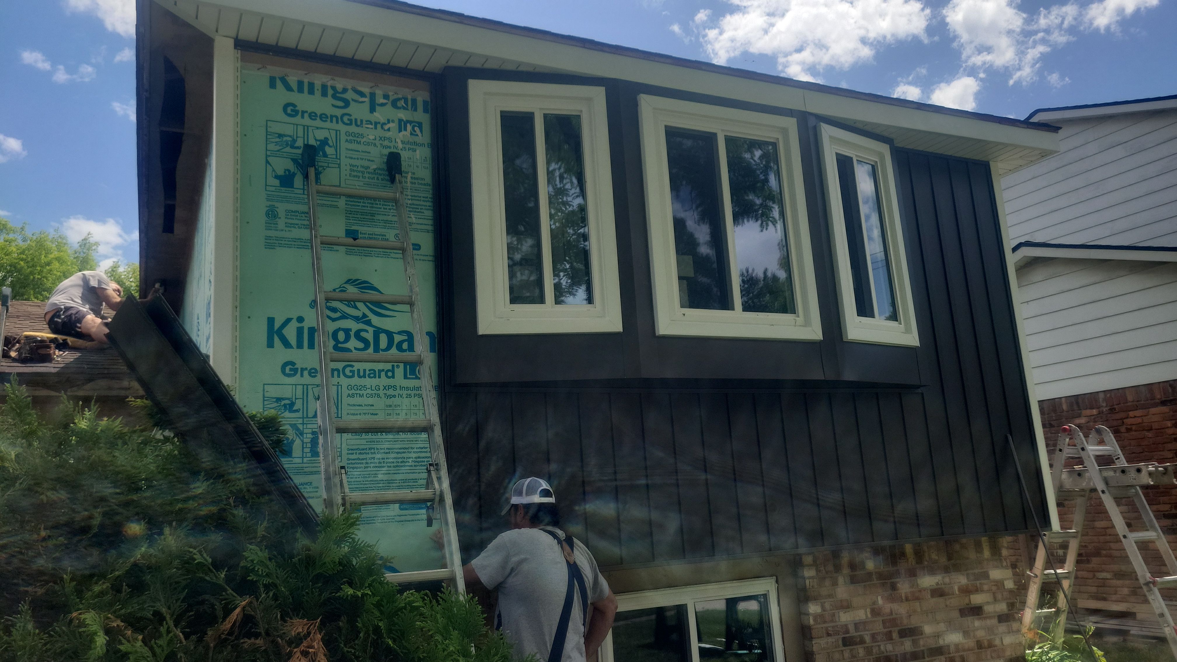 Siding Replacement using Alside 7" B&B by 180 Contractors