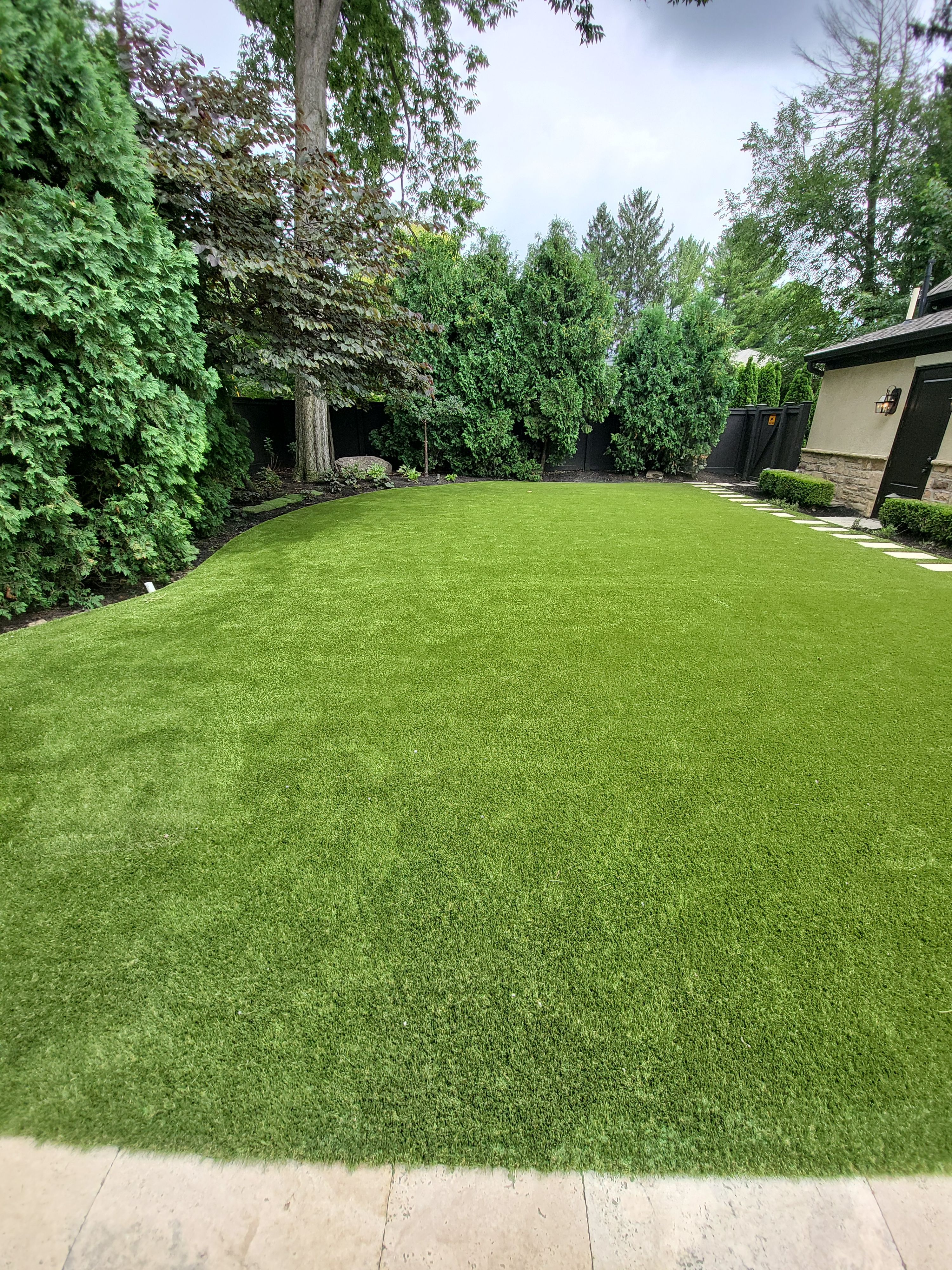 Upper Arlington Full Backyard Transformation by Southwest Greens Midwest