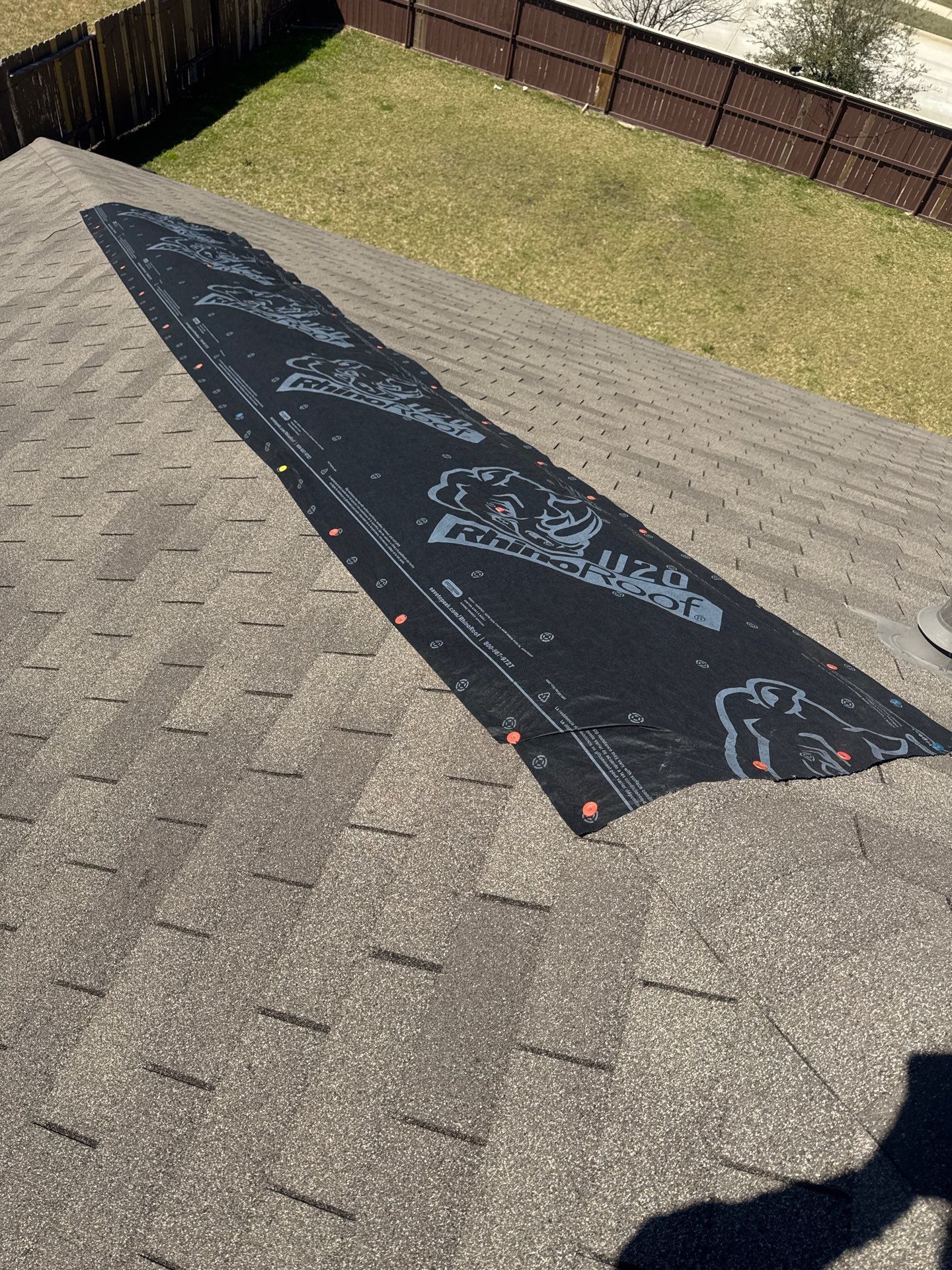 Emergency Tarp Service Project in Conroe, TX by Proud Roofing