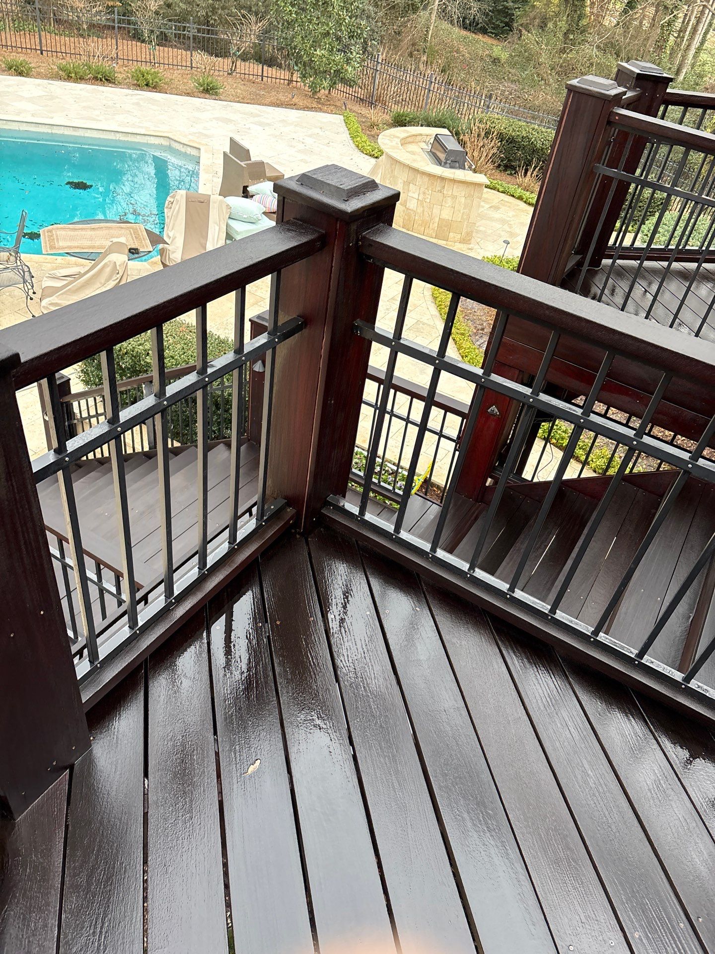 Wood Deck using Wood Sealant and Stain by DuraSeal