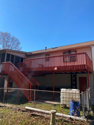 Exterior Painting and Deck Staining Project in Lithia Springs