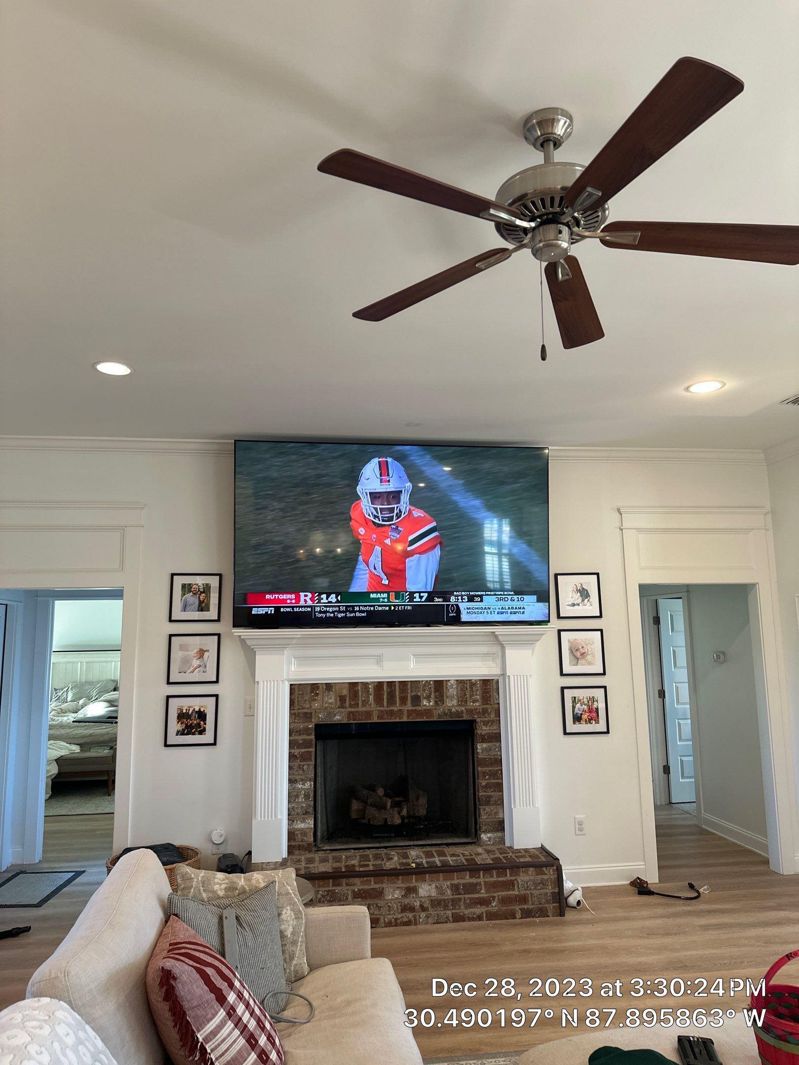 Oversized TV Mounting Projects by Hangman Mounting & Installation 