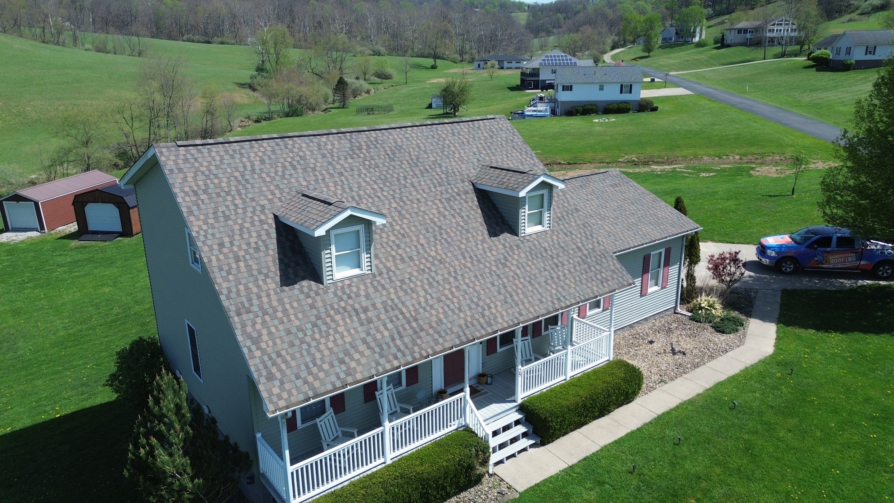 Residential Roofing Installation using GAF Timberline HDZ Cedar Falls by Rainstoppers Roofing