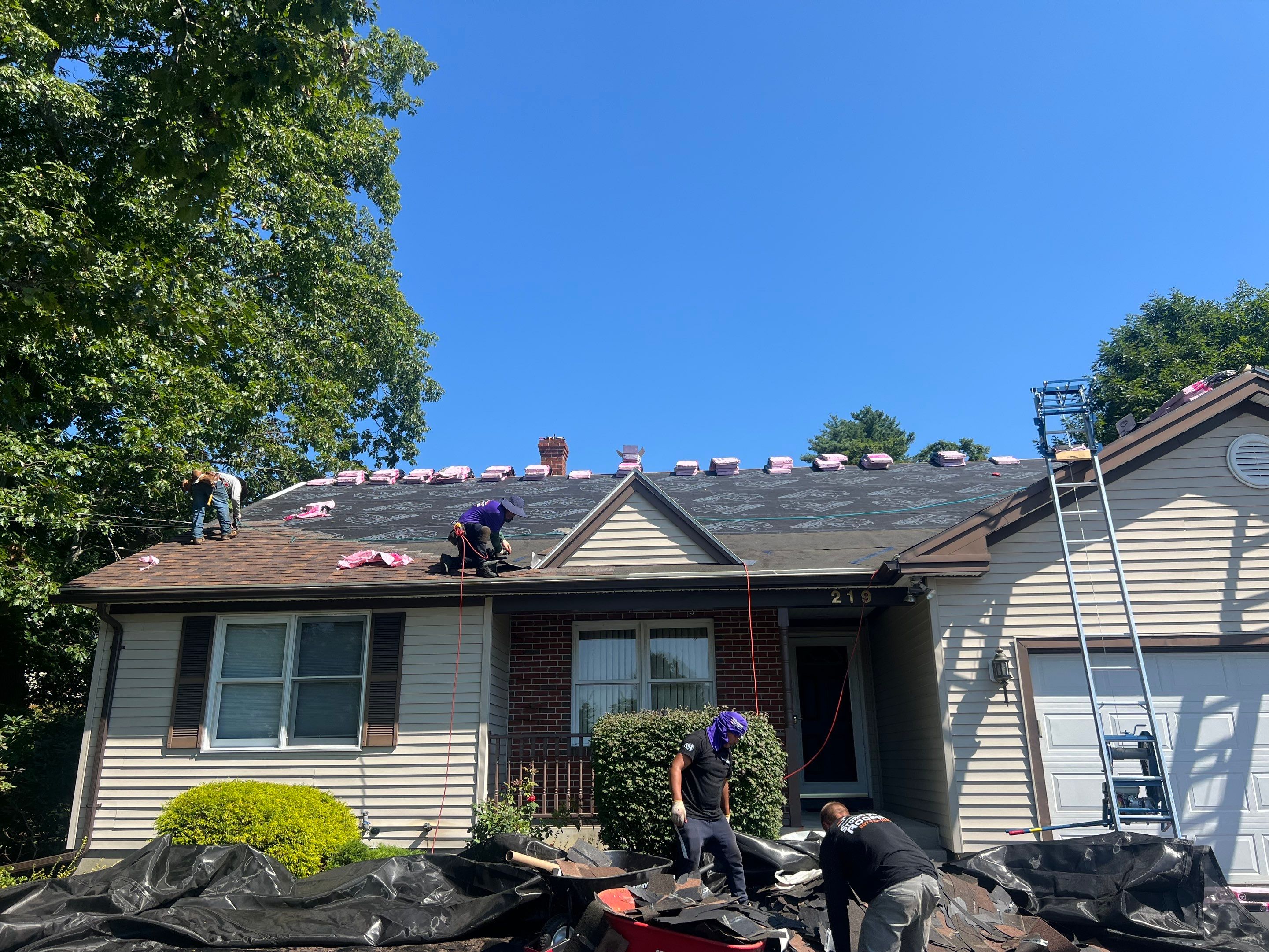 Portland Maine Roof Install by Tall pine roofing