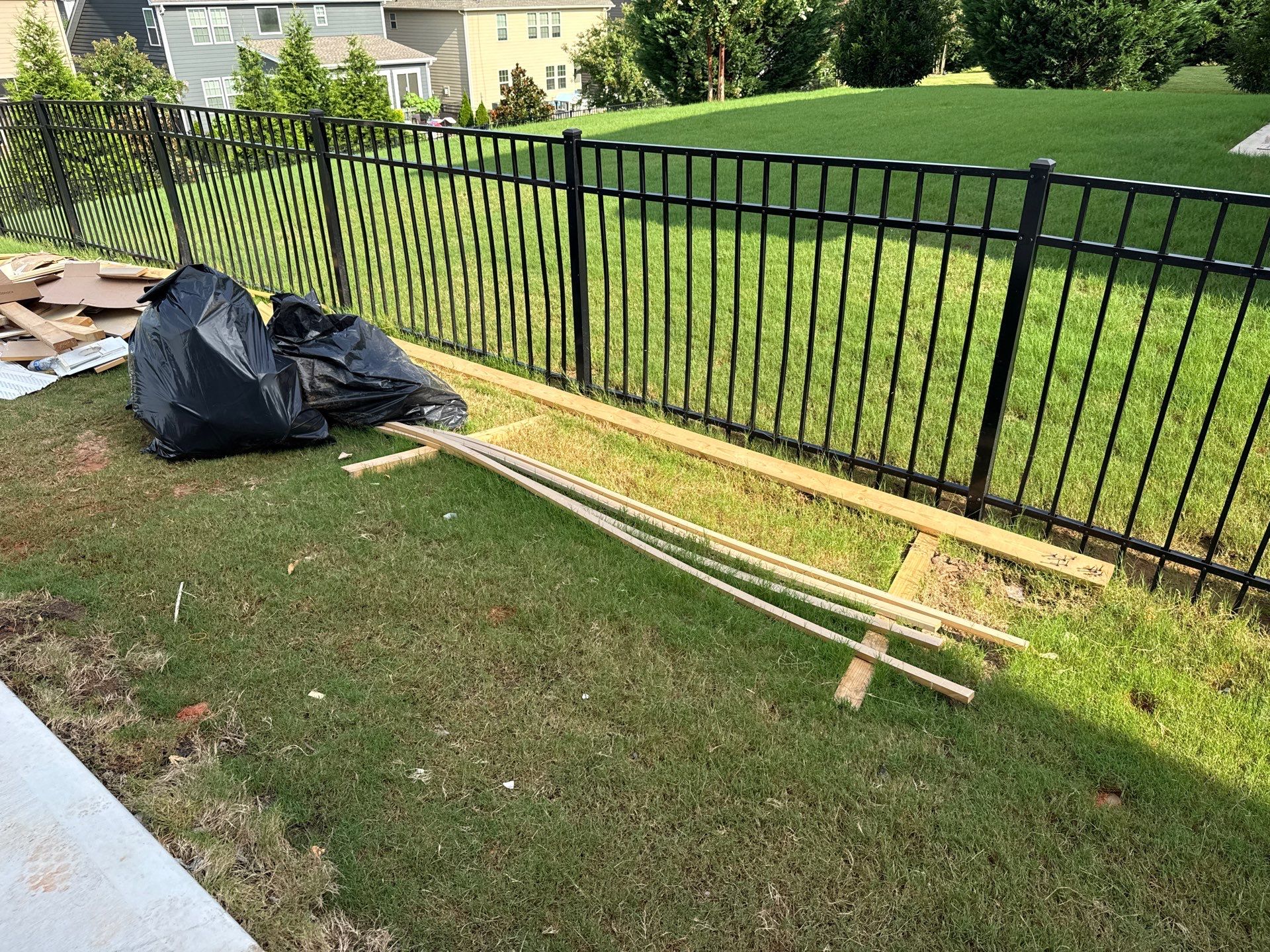 Project in Waxhaw by Badger Hauling