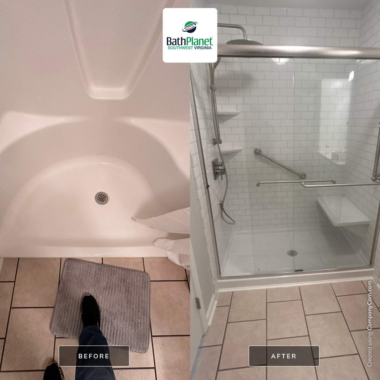 Shower Upgrade - Kit VS Custom by BathPlanet SW Virginia