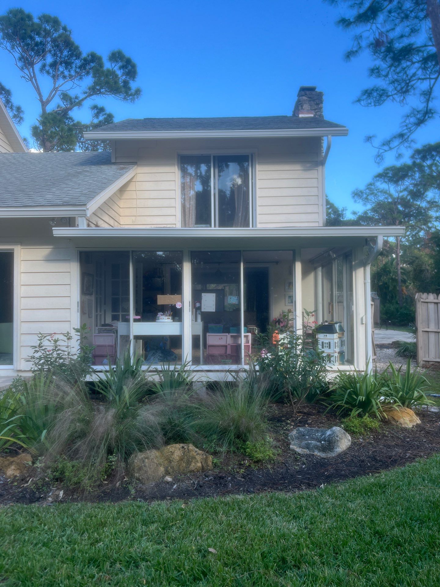 White 6-Inch Seamless Gutters Installation in Sarasota FL by Gutter Professors