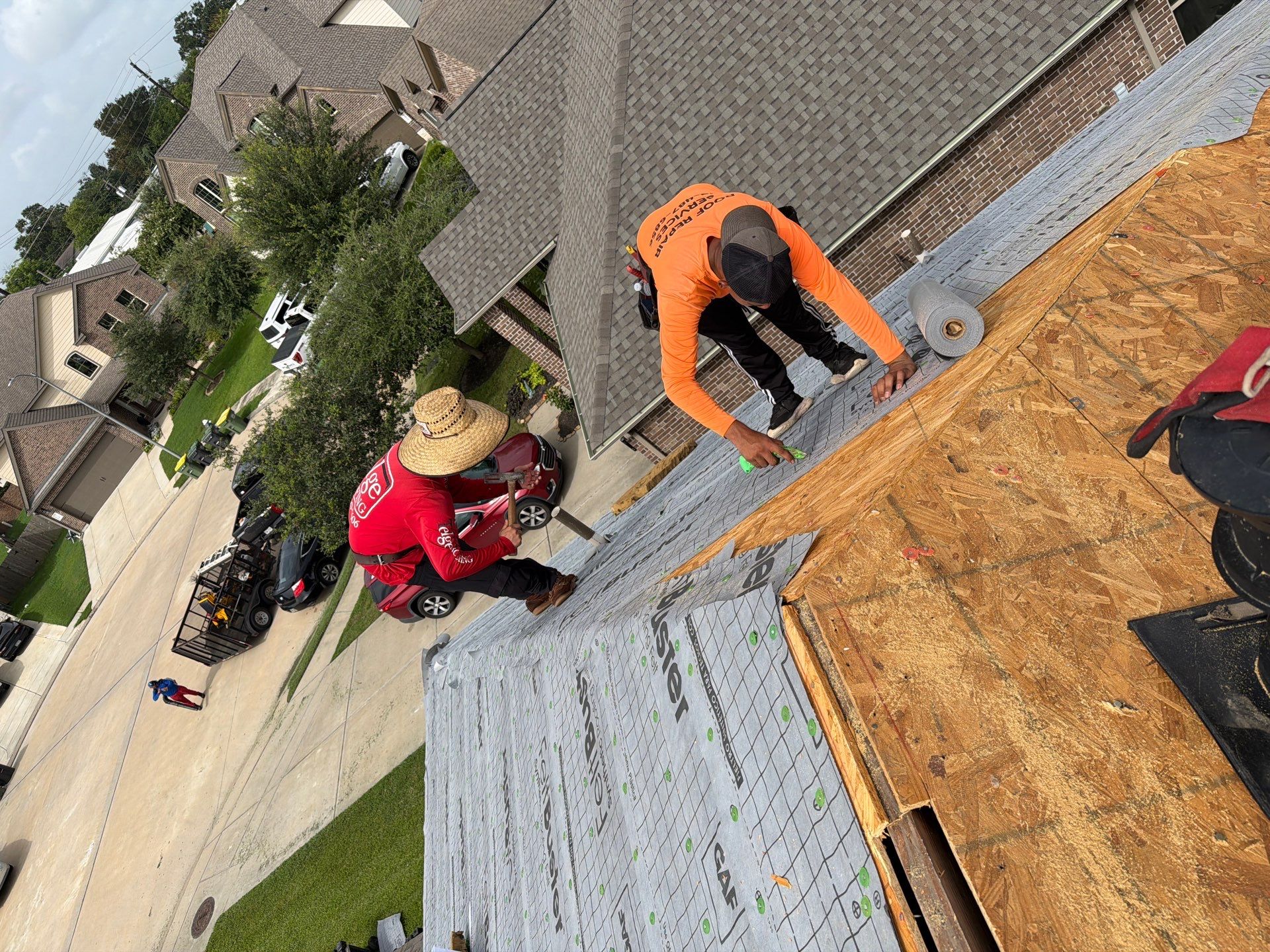 Roof Replacement in Pearland TX by Roof Repair Company