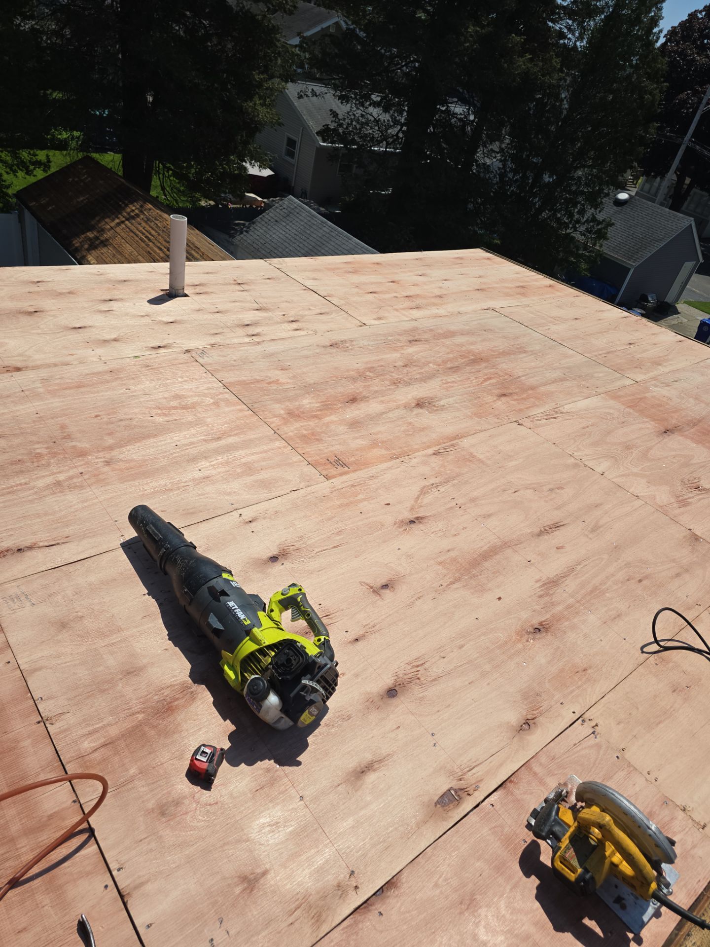 Residential Roof Replacement With Owens Corning Shingles in Stratford, CT by A Plus Exterior