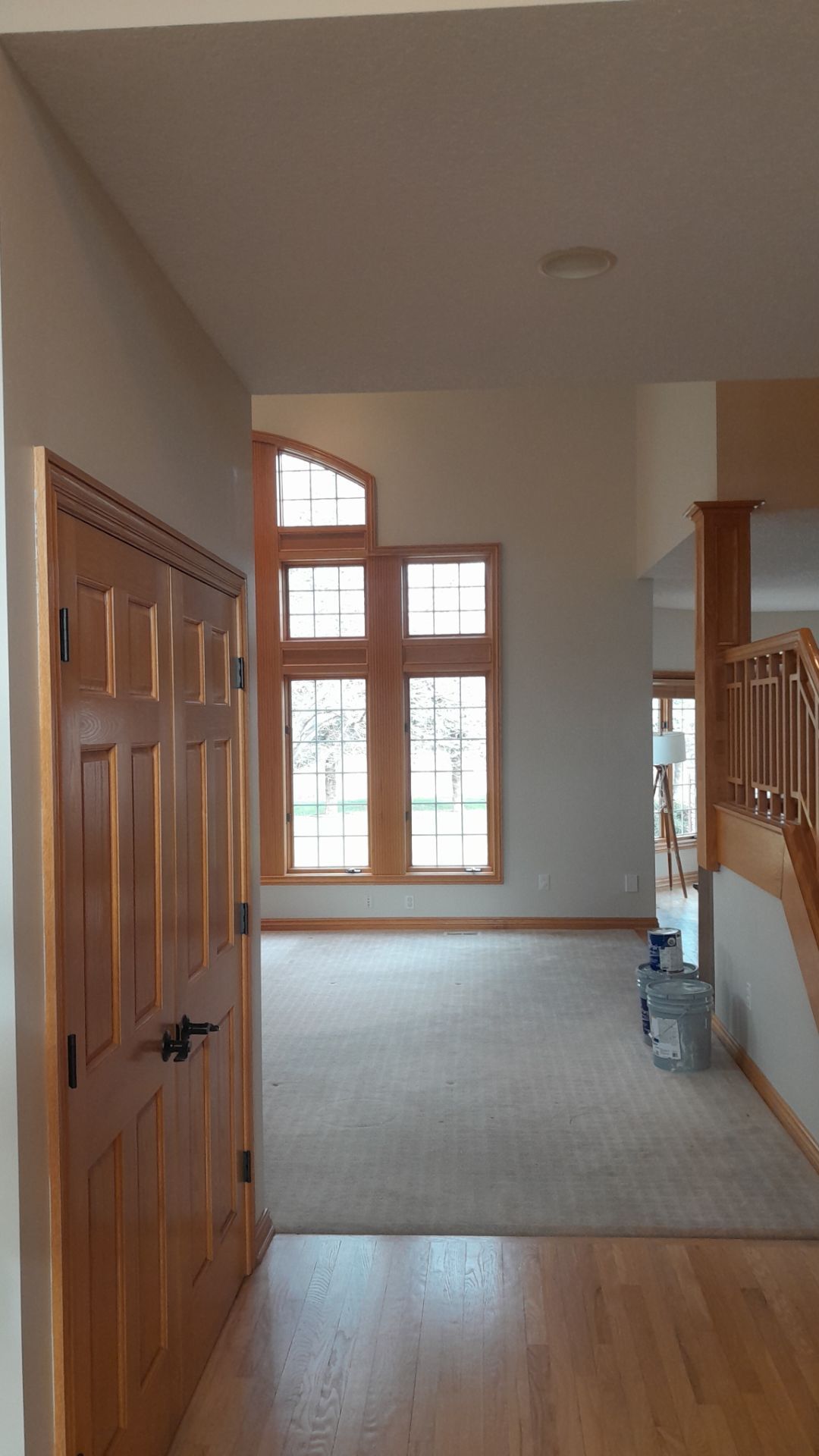 Interior repaint  by Cutting edge painting 