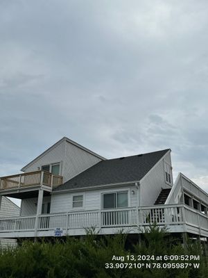 Roof Replacement in Oak Island, NC Using CertainTeed Shadow Ridge Hip & Ridge