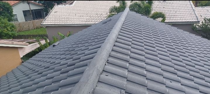 Residential Roofing Installation using Eagle Roofing Tile by BLUES BROTHERS ROOFING