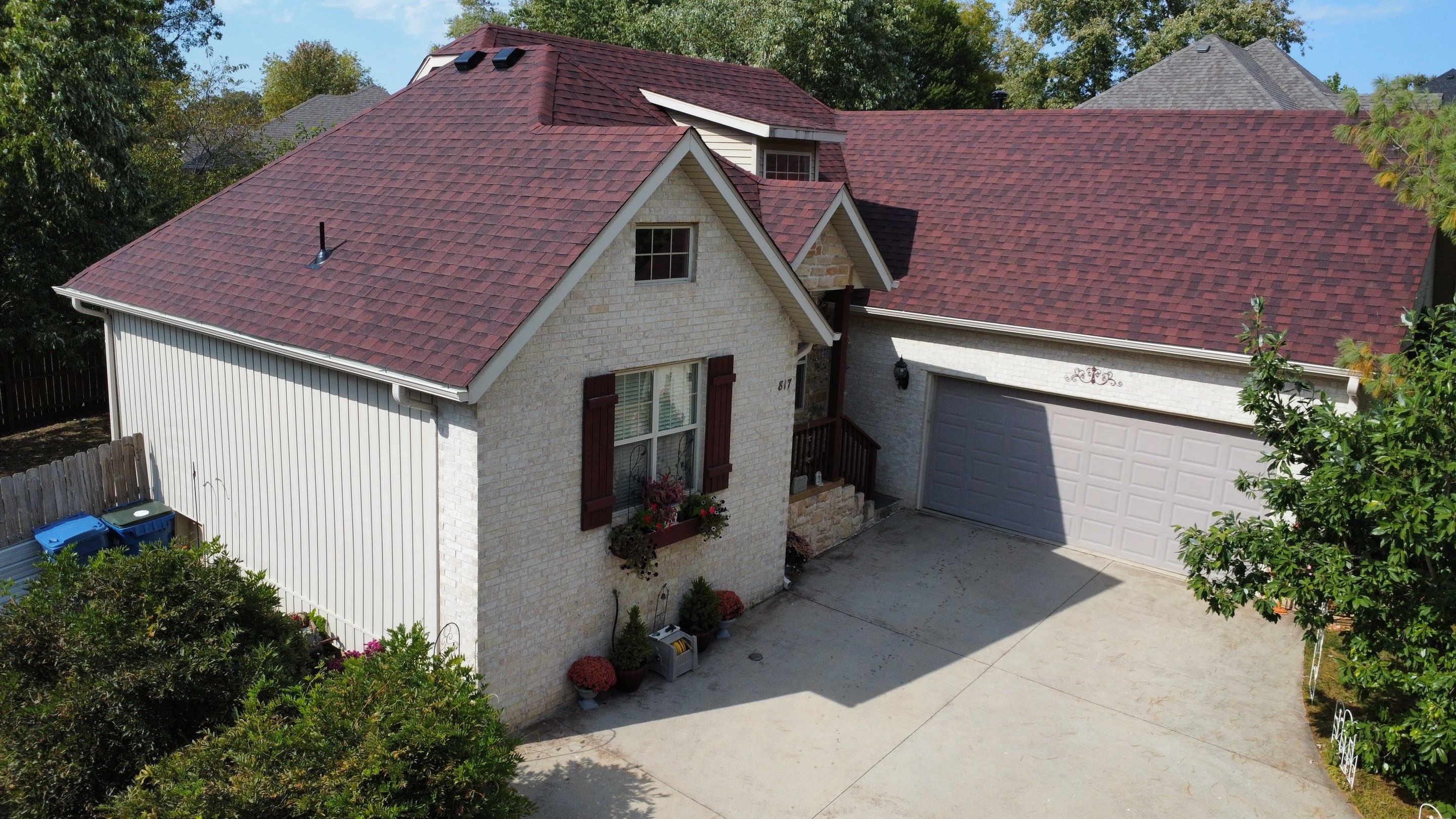 Residential Roofing Install - IKO Dynasty Shingle & Gutters + Downspouts  by Titan Commercial & Residential Roofing 
