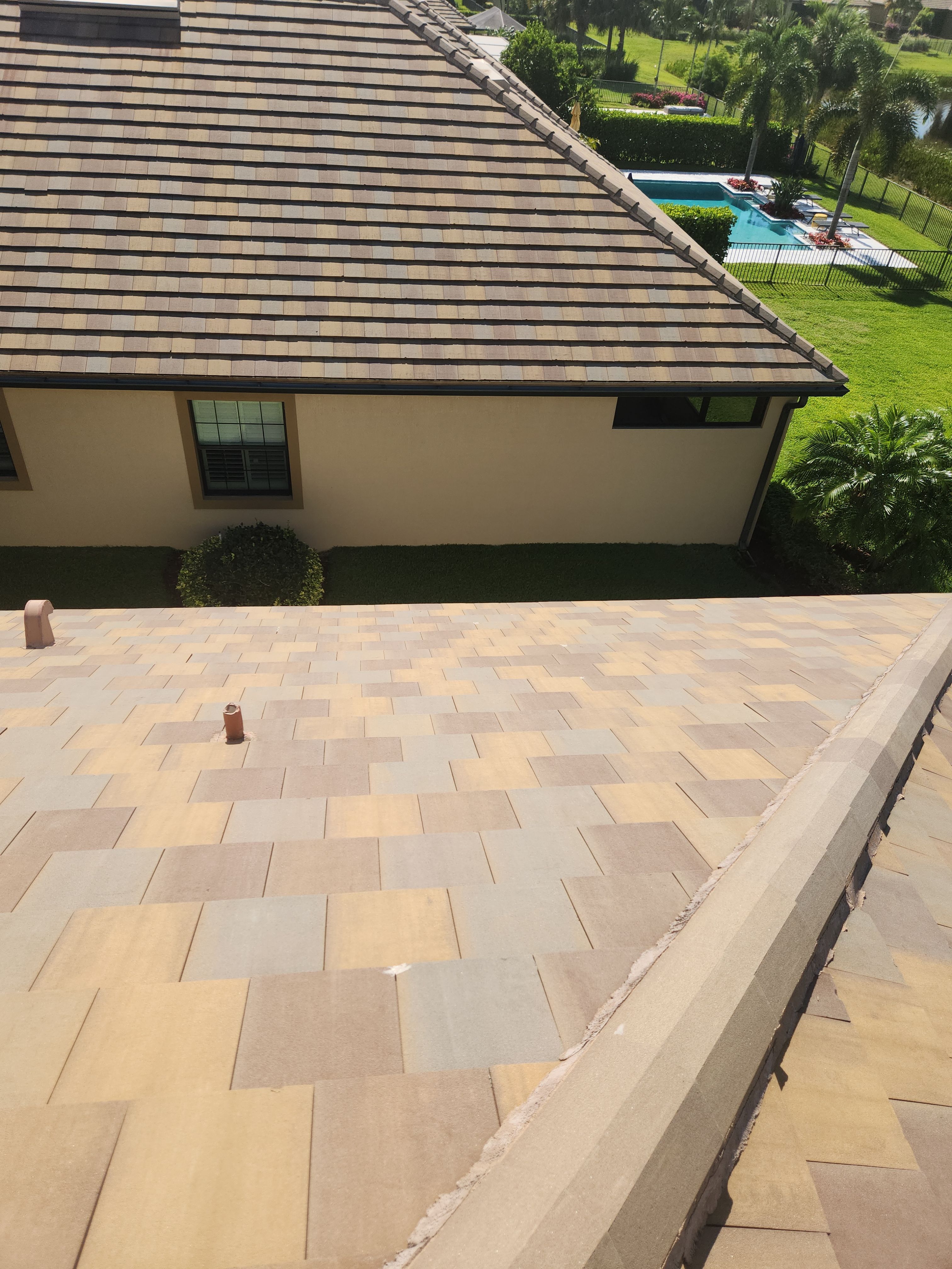 Concrete Tile Roof Repair for Residential Home in Wellington by Aastro Roofing