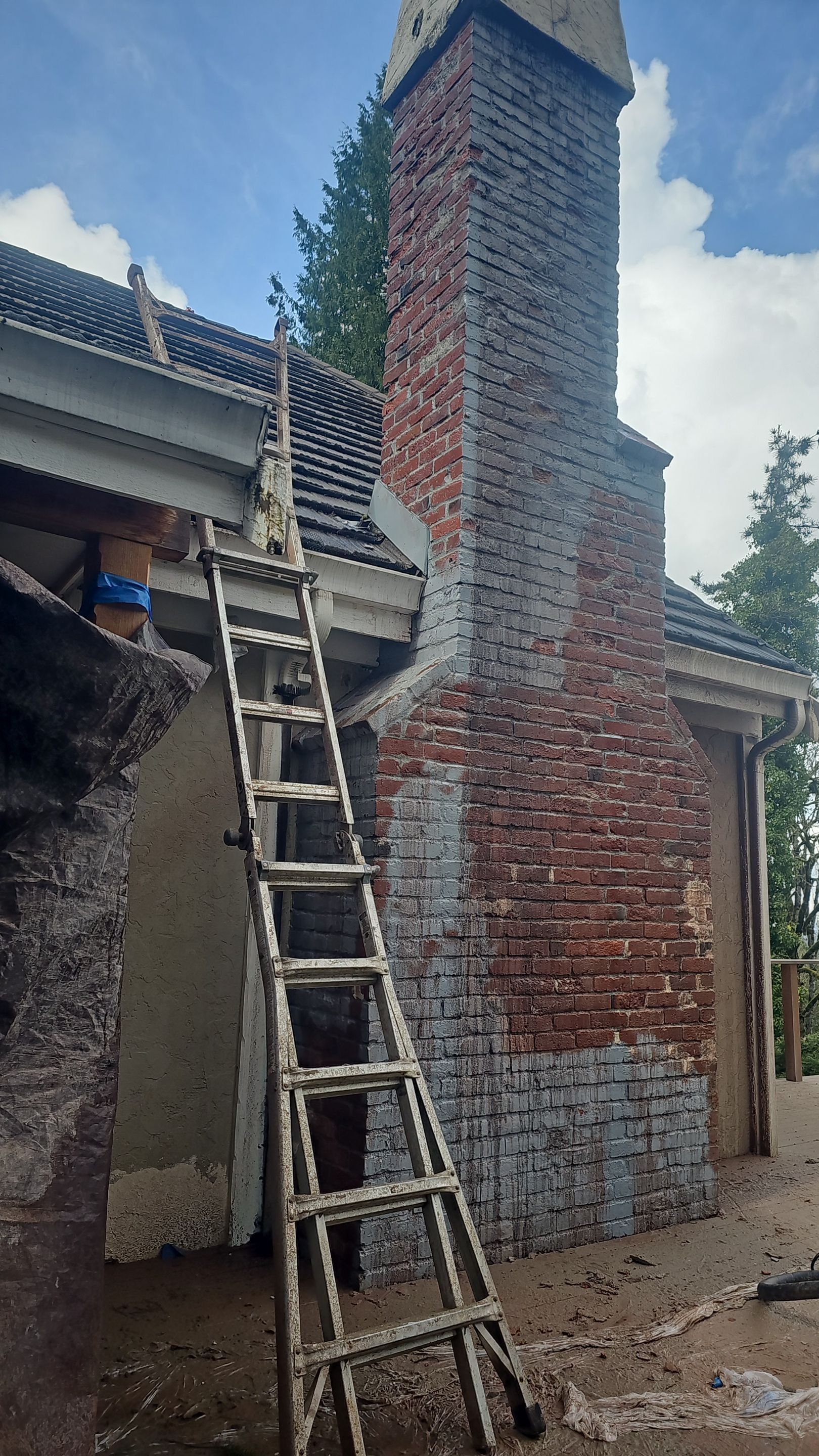 Sandblasting Chimney | Sammamish  by Jireh Asphalt & Concrete Inc 
