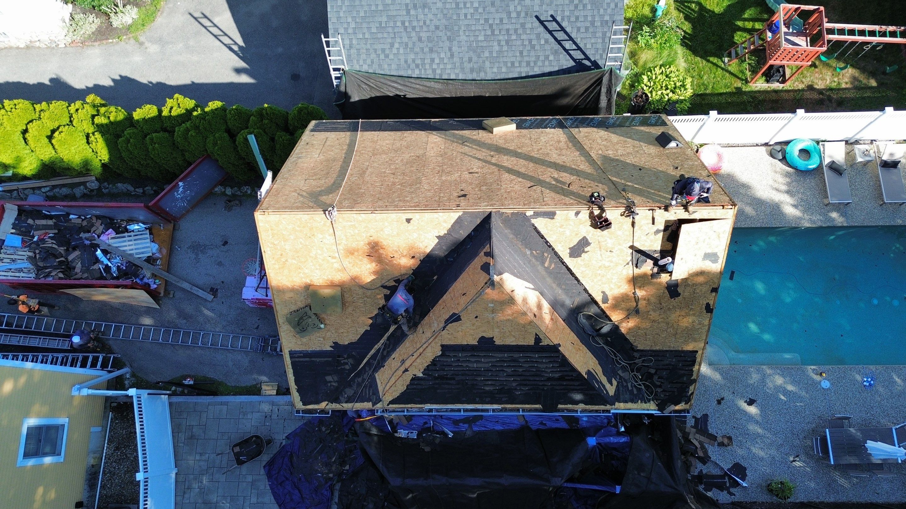 Roof & EPDM Flat Roof Installation – Andover, MA by Mighty Dog Roofing of Greater Middlesex County