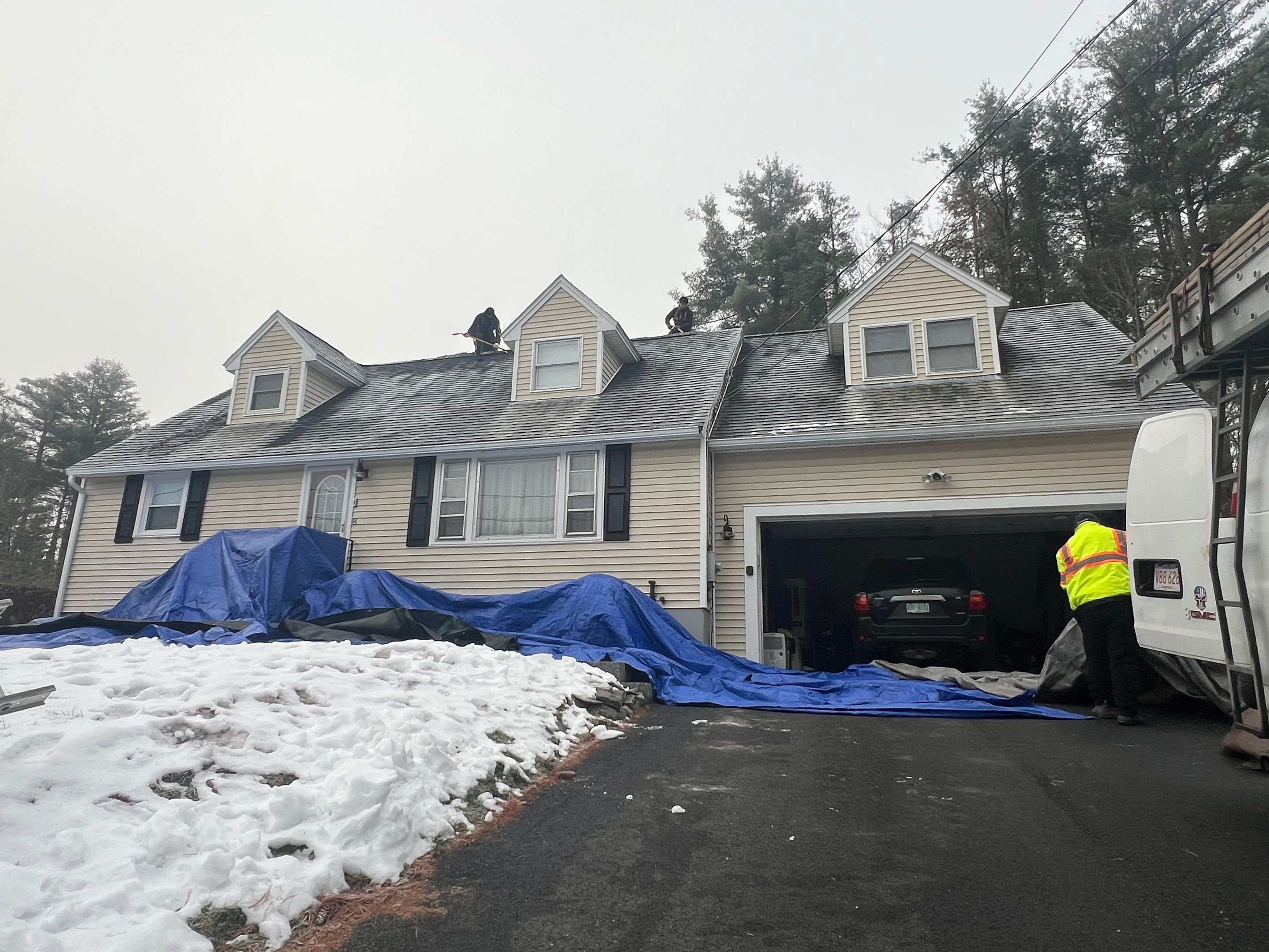 New Roof in Exeter New Hampshire by Tall pine roofing
