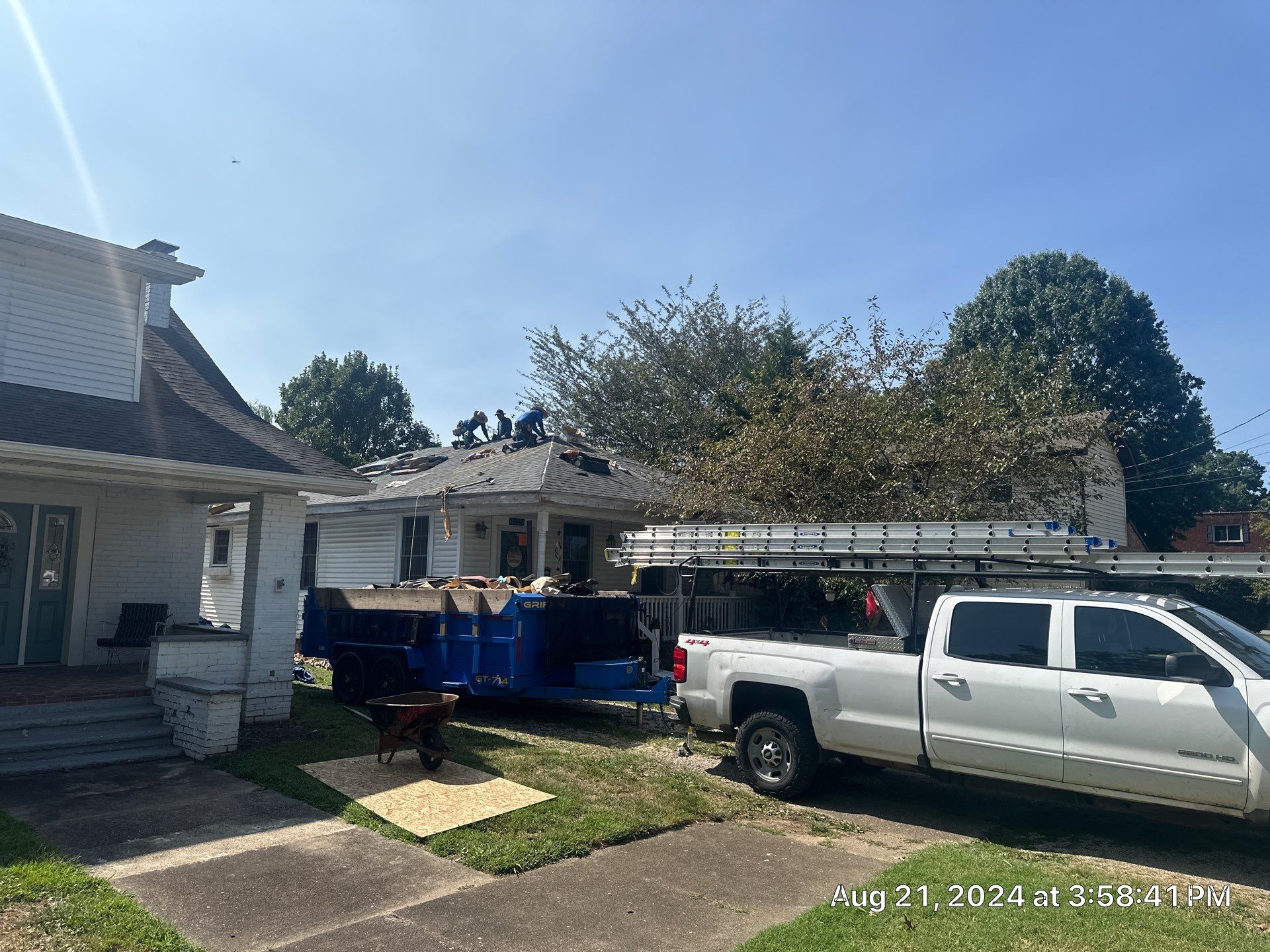 Residential Roofing Installation using Certainteed Landmark Pro Shingles by Fahey Roofing + Contracting