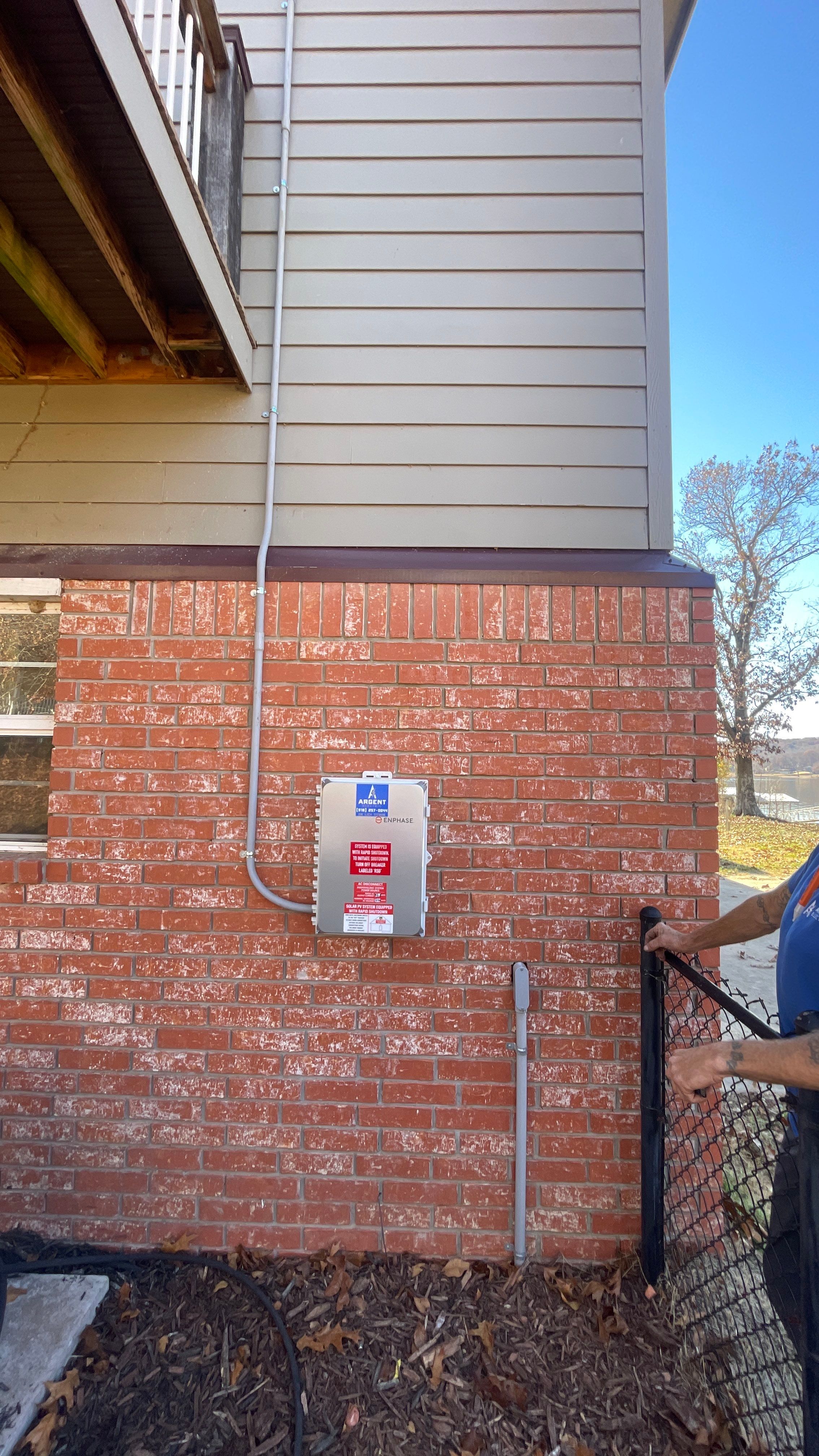 9.6KW Roof Mount Solar System by Argent Electric LLC