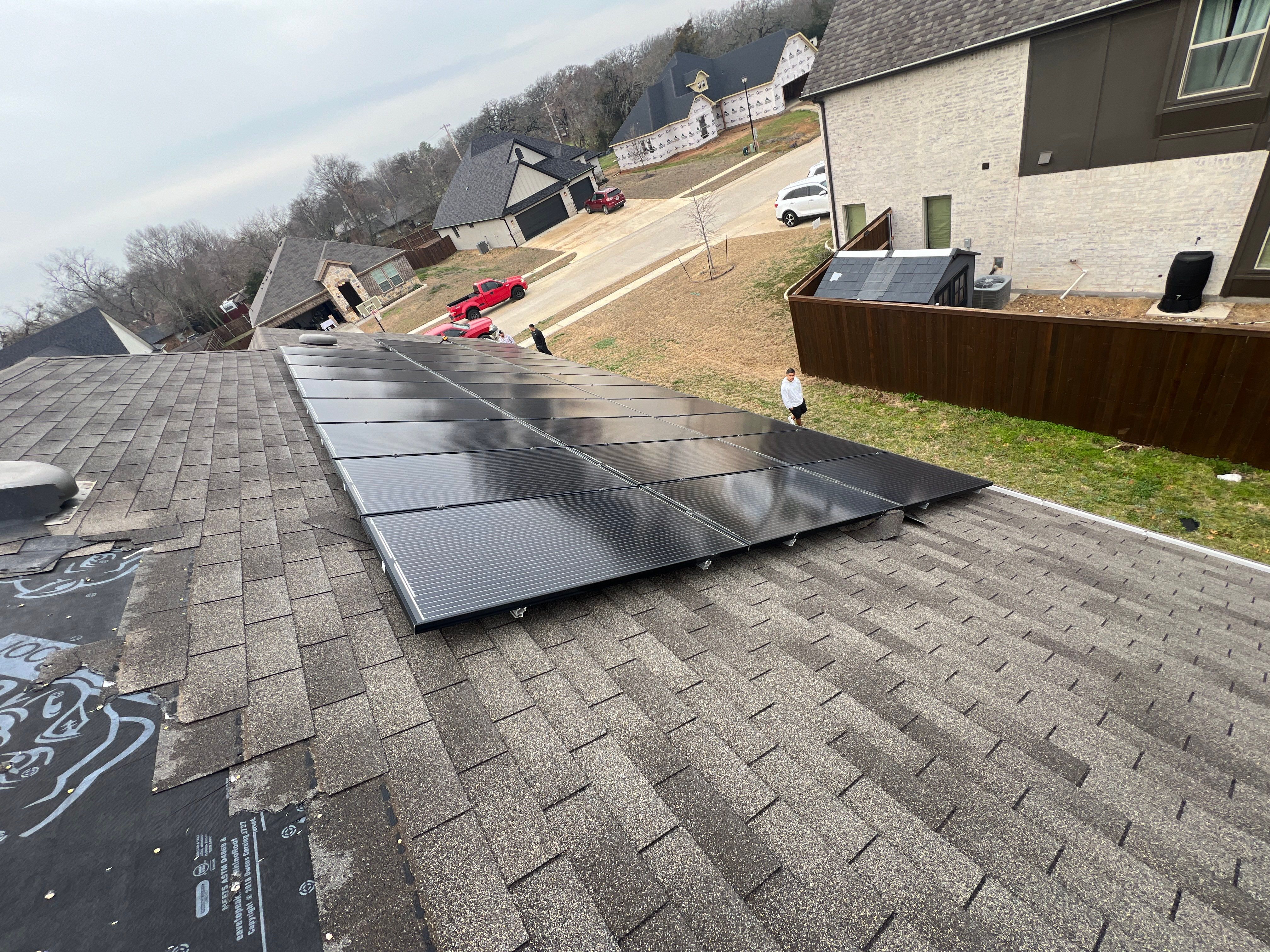 29 Panel D&R in Pilot Point Tx by Sunaura Solar