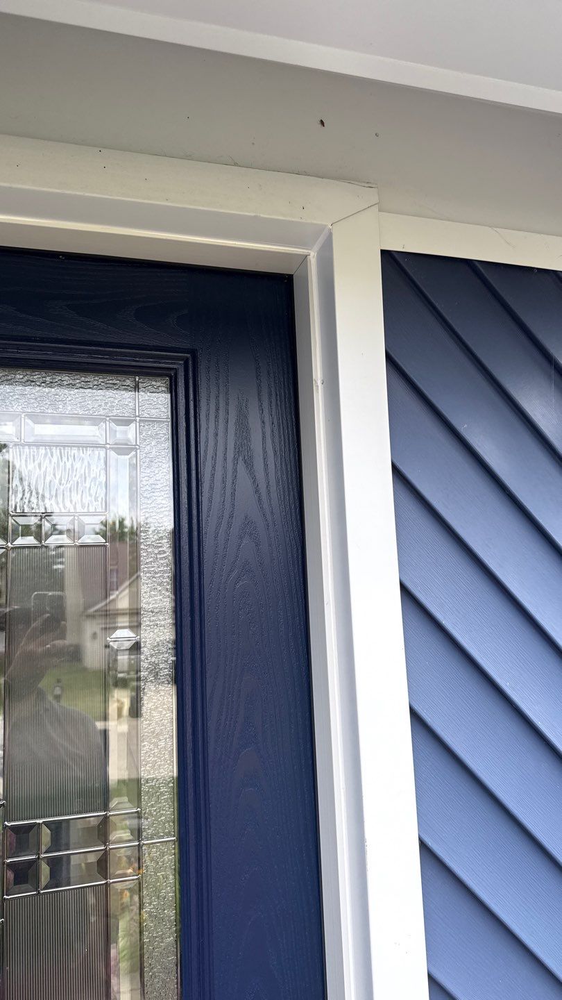 Siding Replacement using Certainteed Restoration Classic D4 Midnight Blue by 180 Contractors