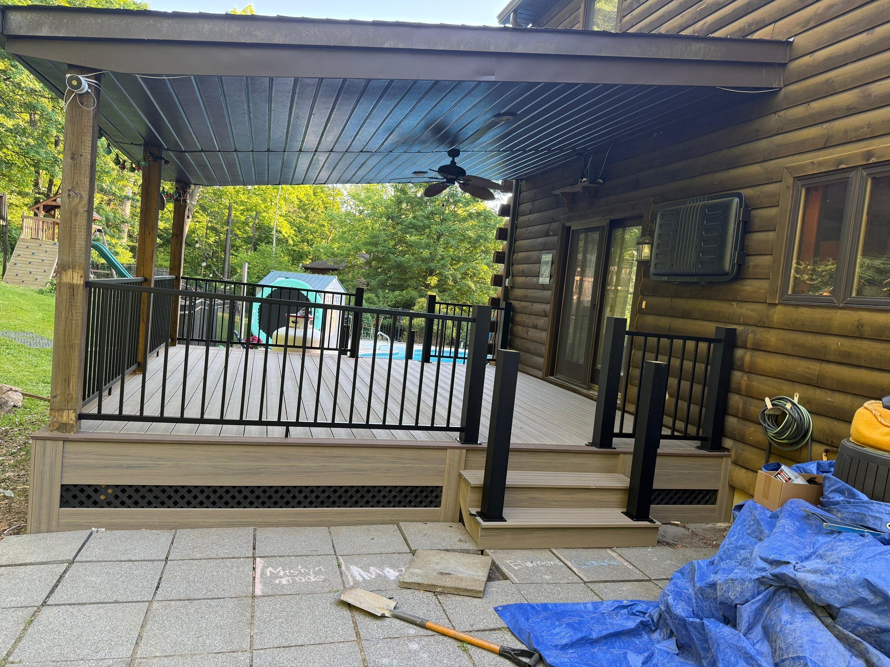 Deck Resurfacing in Hampton, New Jersey by deck guardian