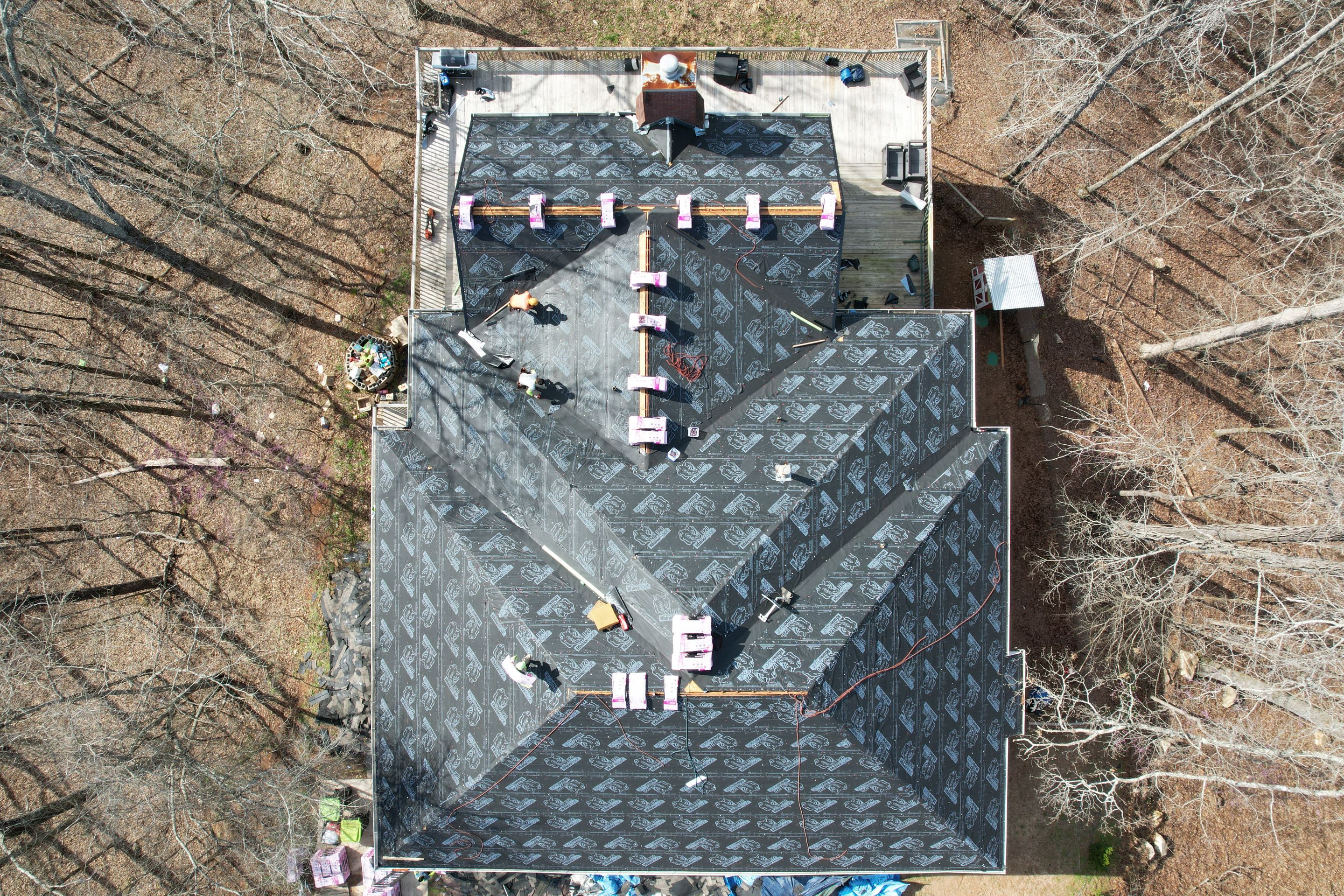Residential Roofing Installation using Owens Corning by Inspector Roofing and Restoration