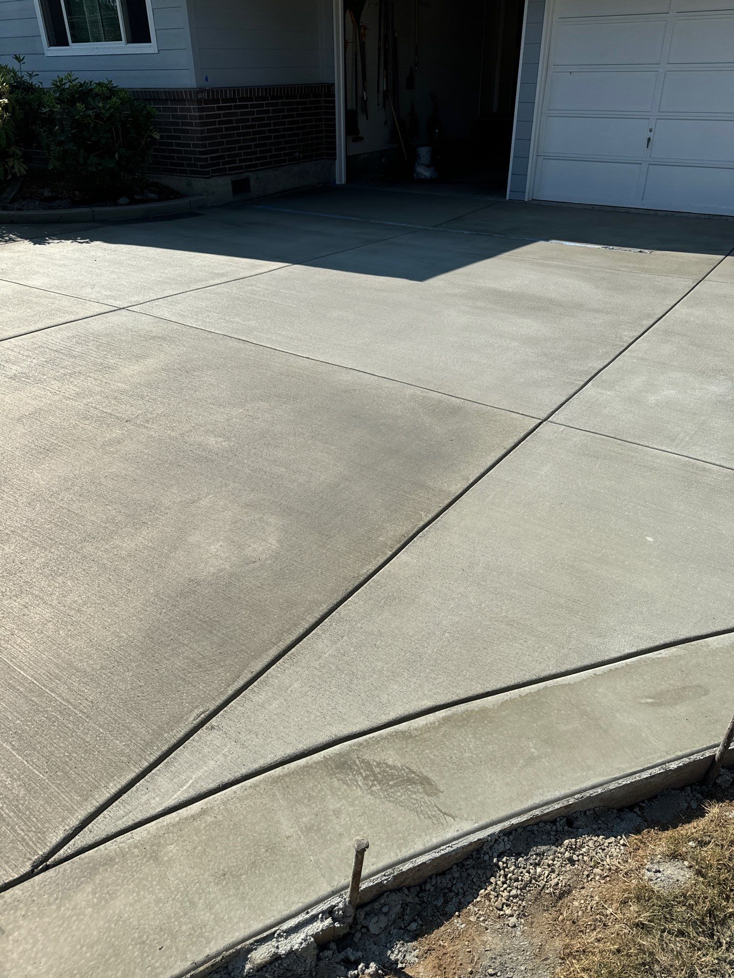 Rodd | Concrete Driveway Extentension by Jireh Asphalt & Concrete Inc 
