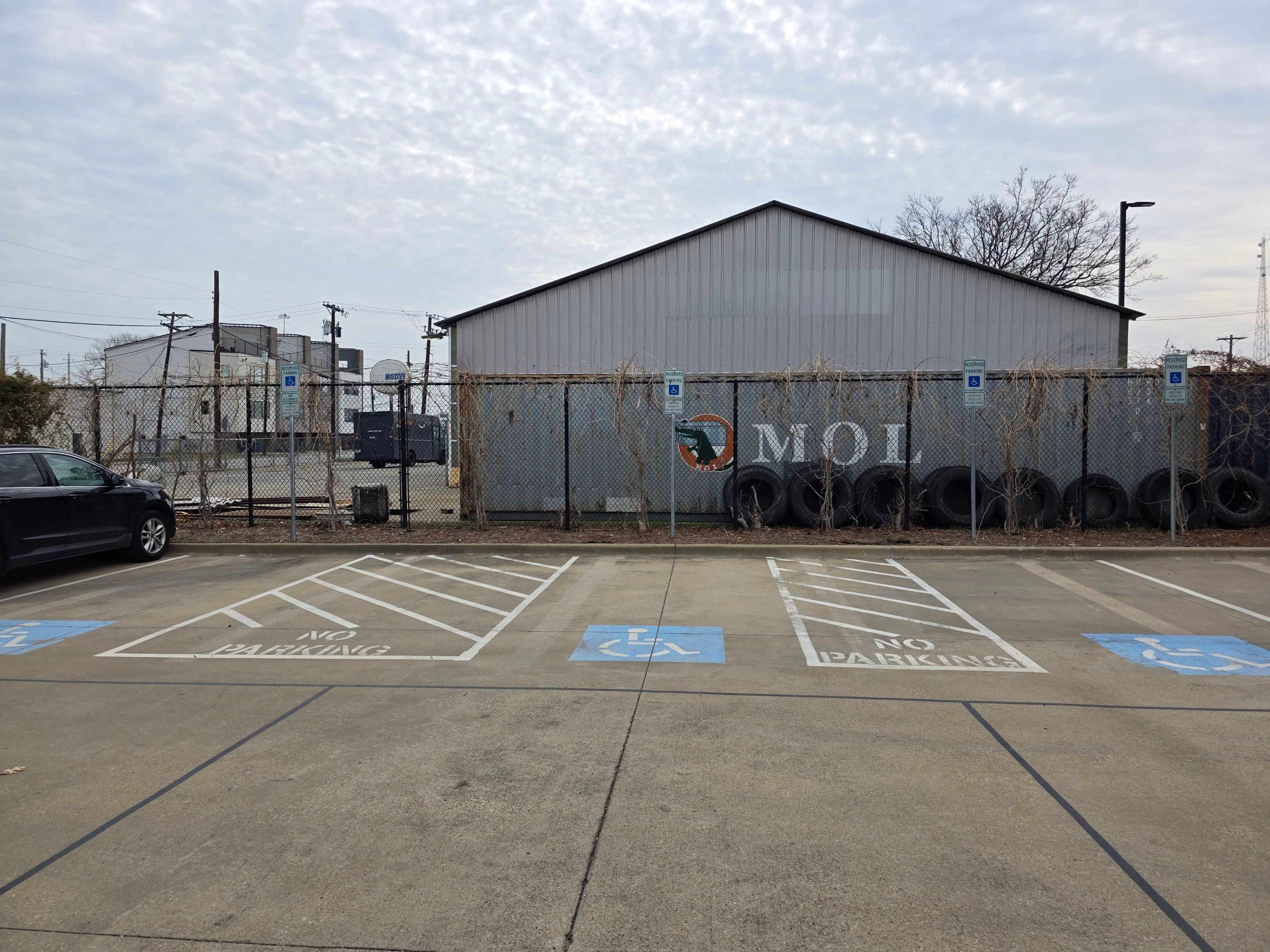 Chain link Privacy Slats by 3:16 Roofing and Construction