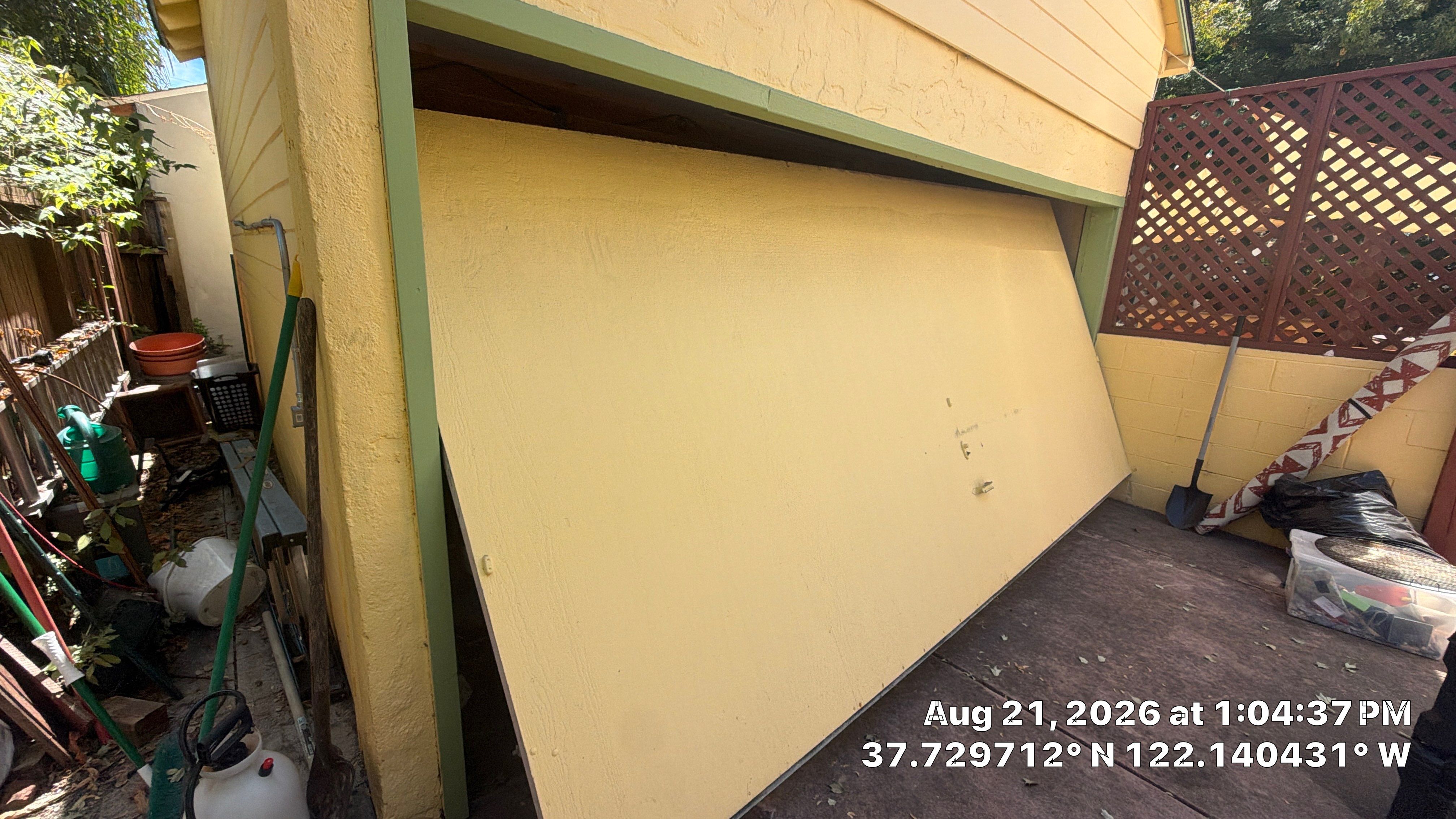 Project in San Leandro by Valiant Garage Door