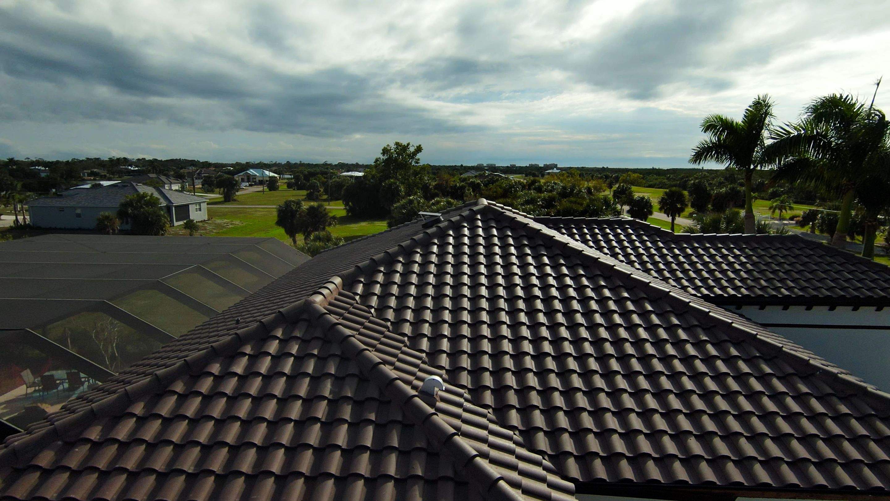 Punta Gorda Concrete Tile Roof Replacement by Four Peaks Roofing