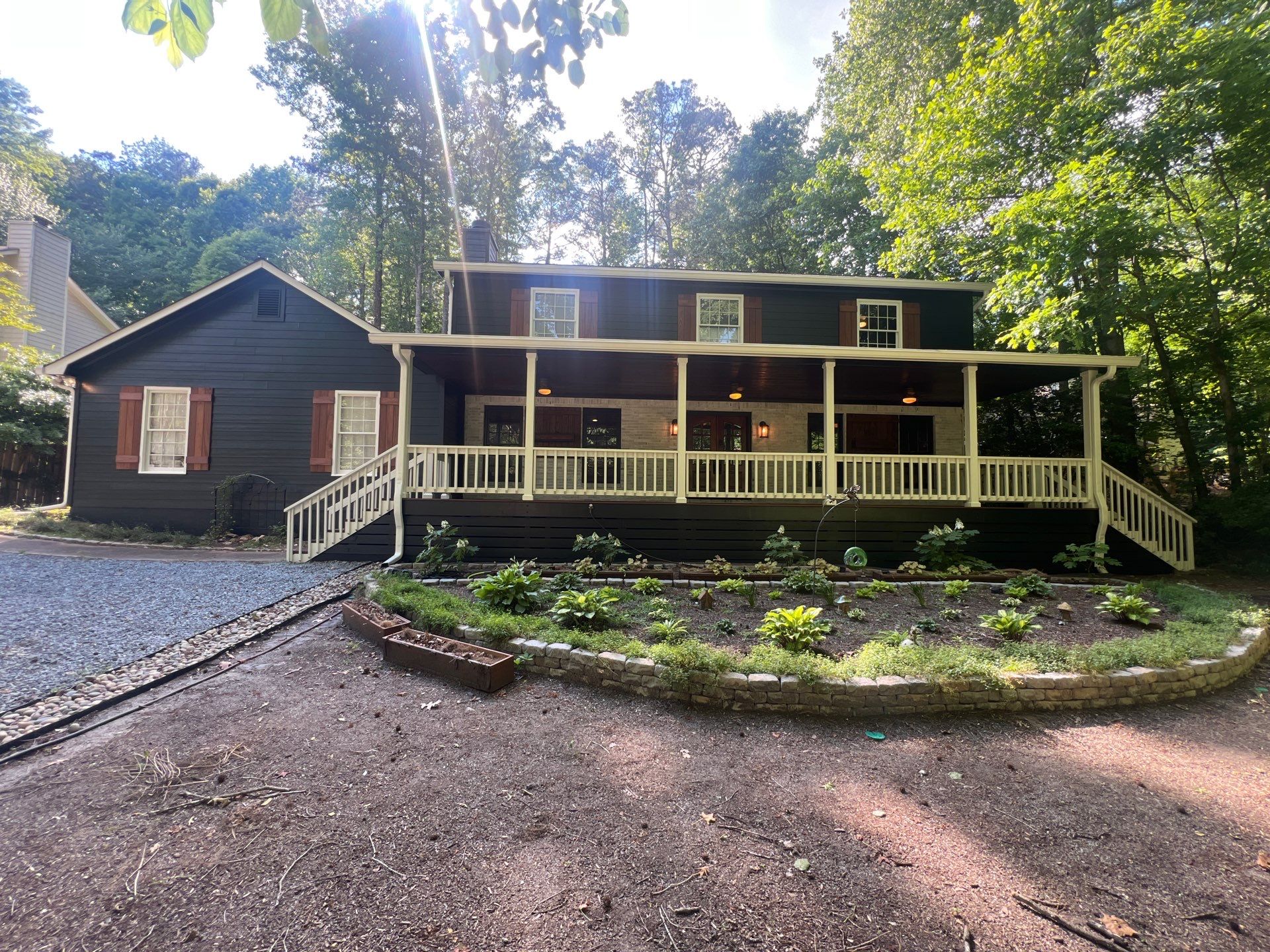 Custom Deck Construction and Exterior Painting Transformation in Kennesaw by Swift Home Renovations